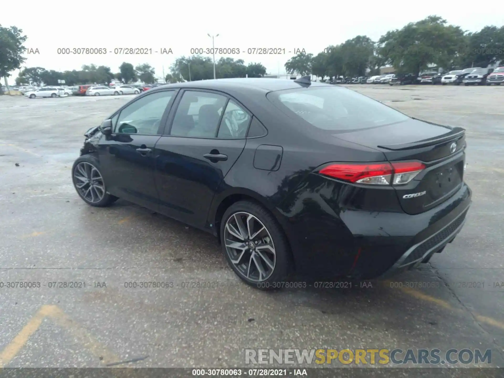 3 Photograph of a damaged car 5YFS4RCE6LP056771 TOYOTA COROLLA 2020