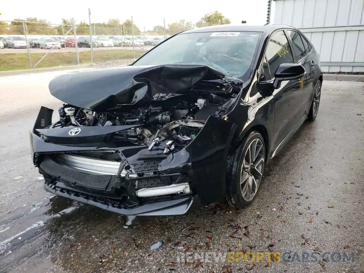 2 Photograph of a damaged car 5YFS4RCE7LP008325 TOYOTA COROLLA 2020