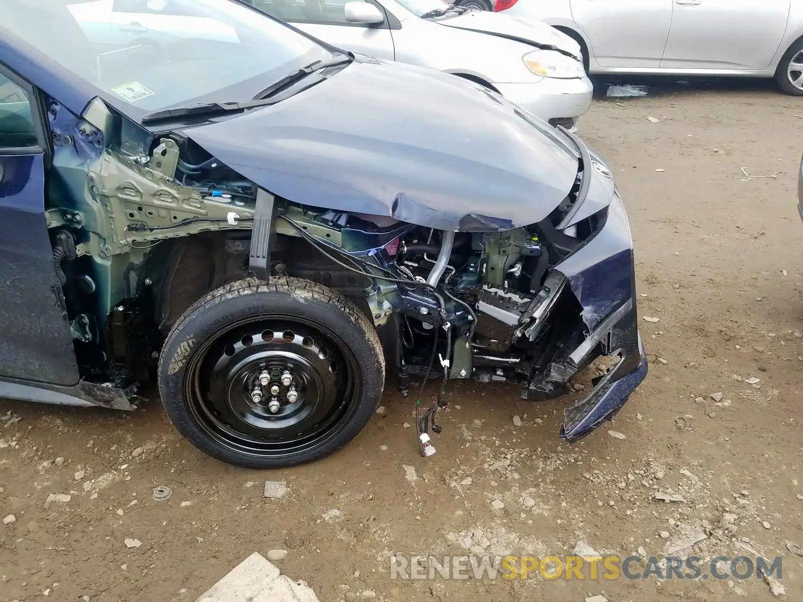 9 Photograph of a damaged car 5YFS4RCE7LP009183 TOYOTA COROLLA 2020