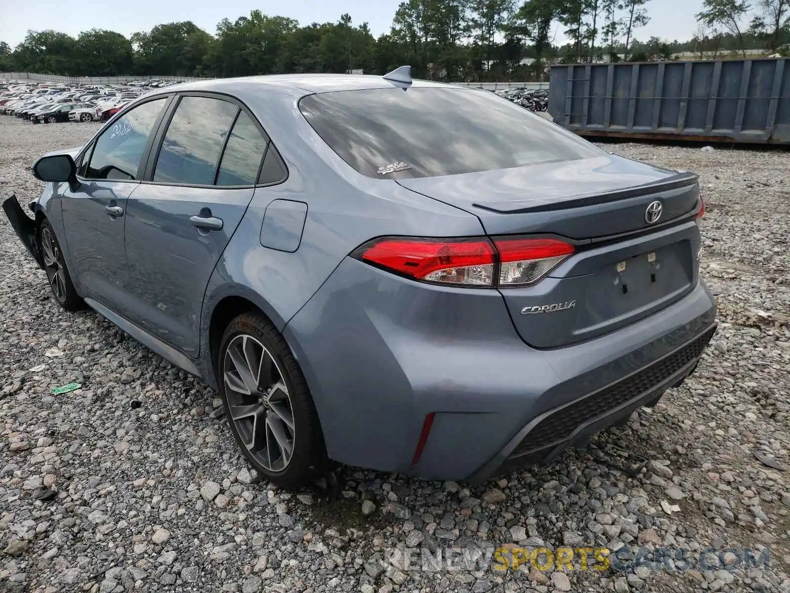 3 Photograph of a damaged car 5YFS4RCE7LP011225 TOYOTA COROLLA 2020