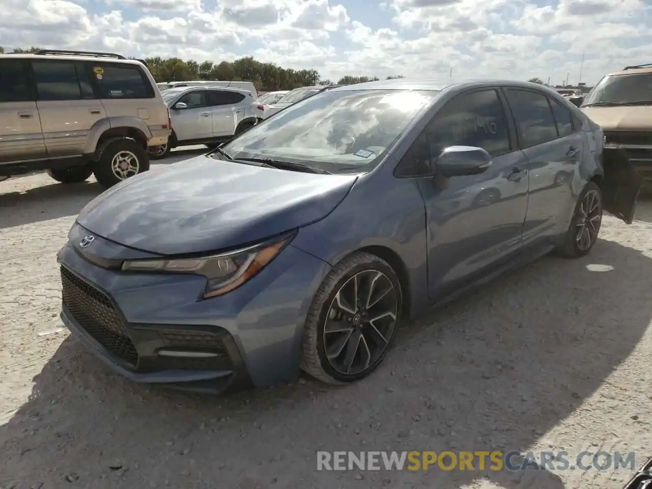 2 Photograph of a damaged car 5YFS4RCE7LP015372 TOYOTA COROLLA 2020