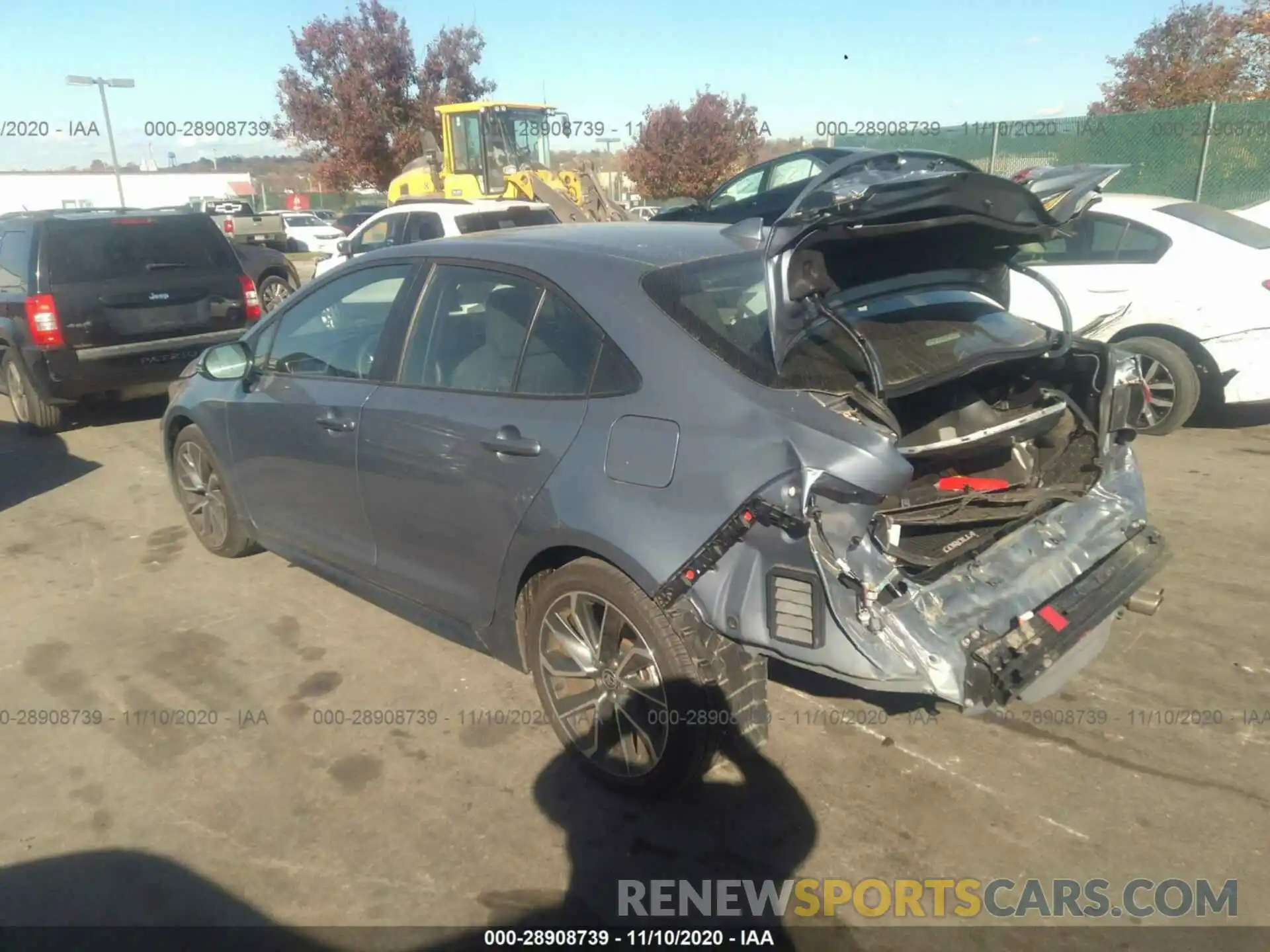 3 Photograph of a damaged car 5YFS4RCE7LP018613 TOYOTA COROLLA 2020