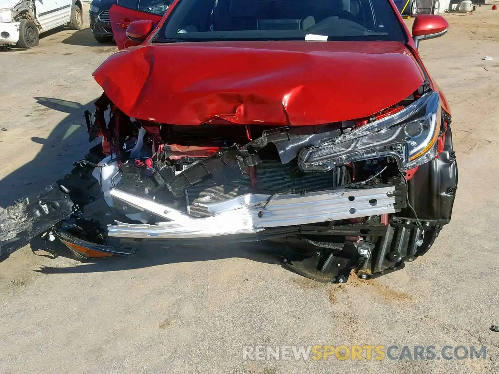 9 Photograph of a damaged car 5YFS4RCE7LP020071 TOYOTA COROLLA 2020