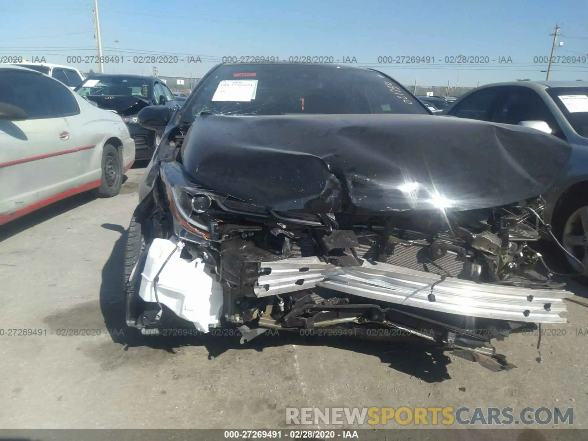 6 Photograph of a damaged car 5YFS4RCE7LP021754 TOYOTA COROLLA 2020