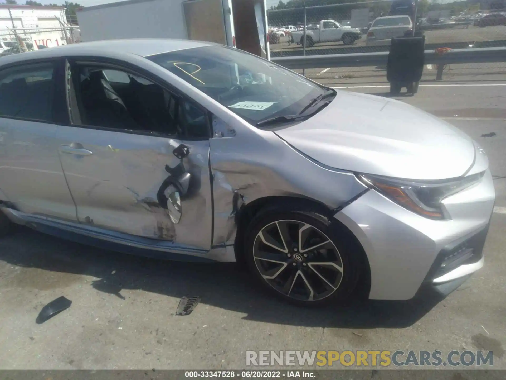 6 Photograph of a damaged car 5YFS4RCE7LP023617 TOYOTA COROLLA 2020