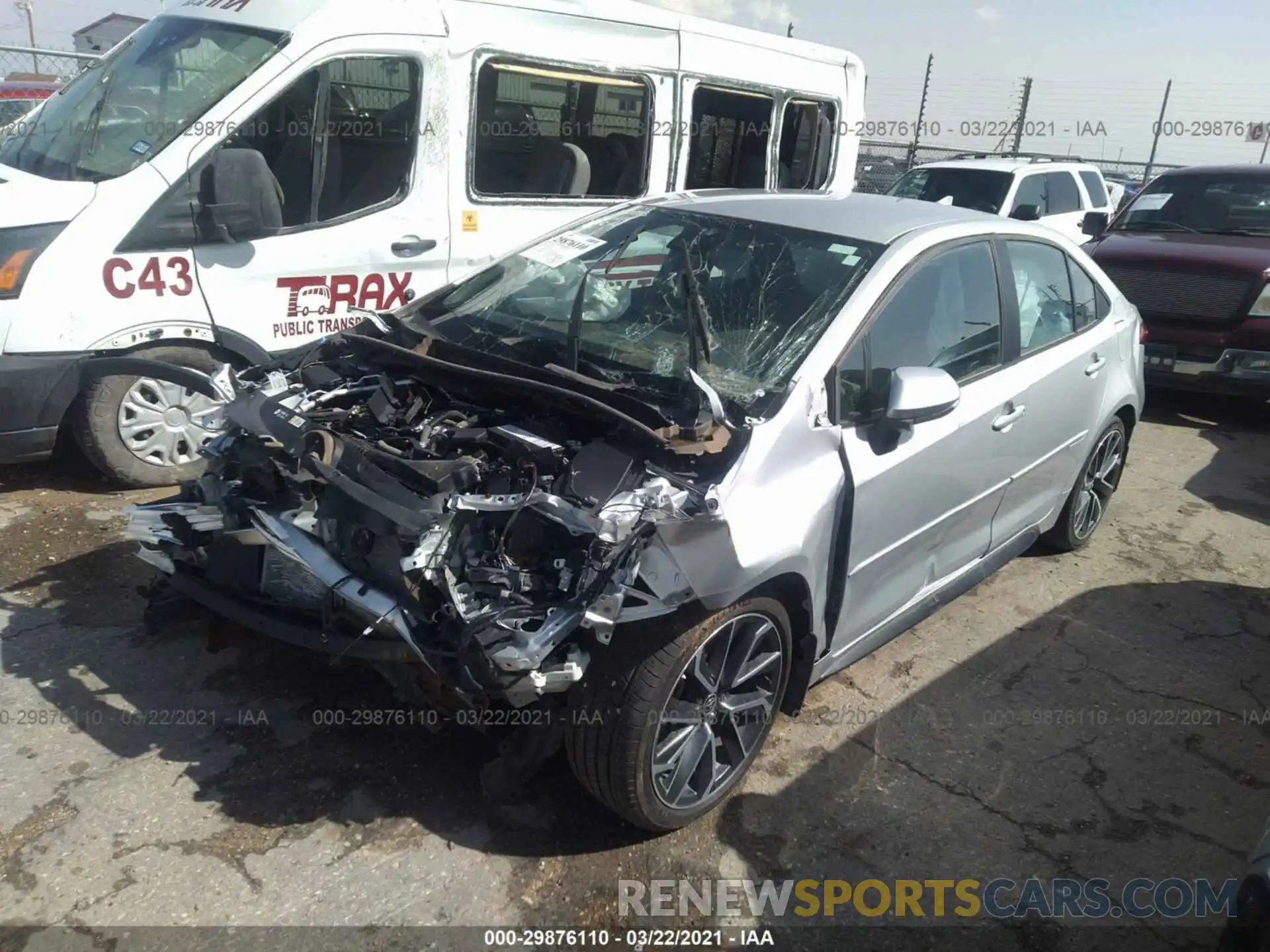 6 Photograph of a damaged car 5YFS4RCE7LP025397 TOYOTA COROLLA 2020