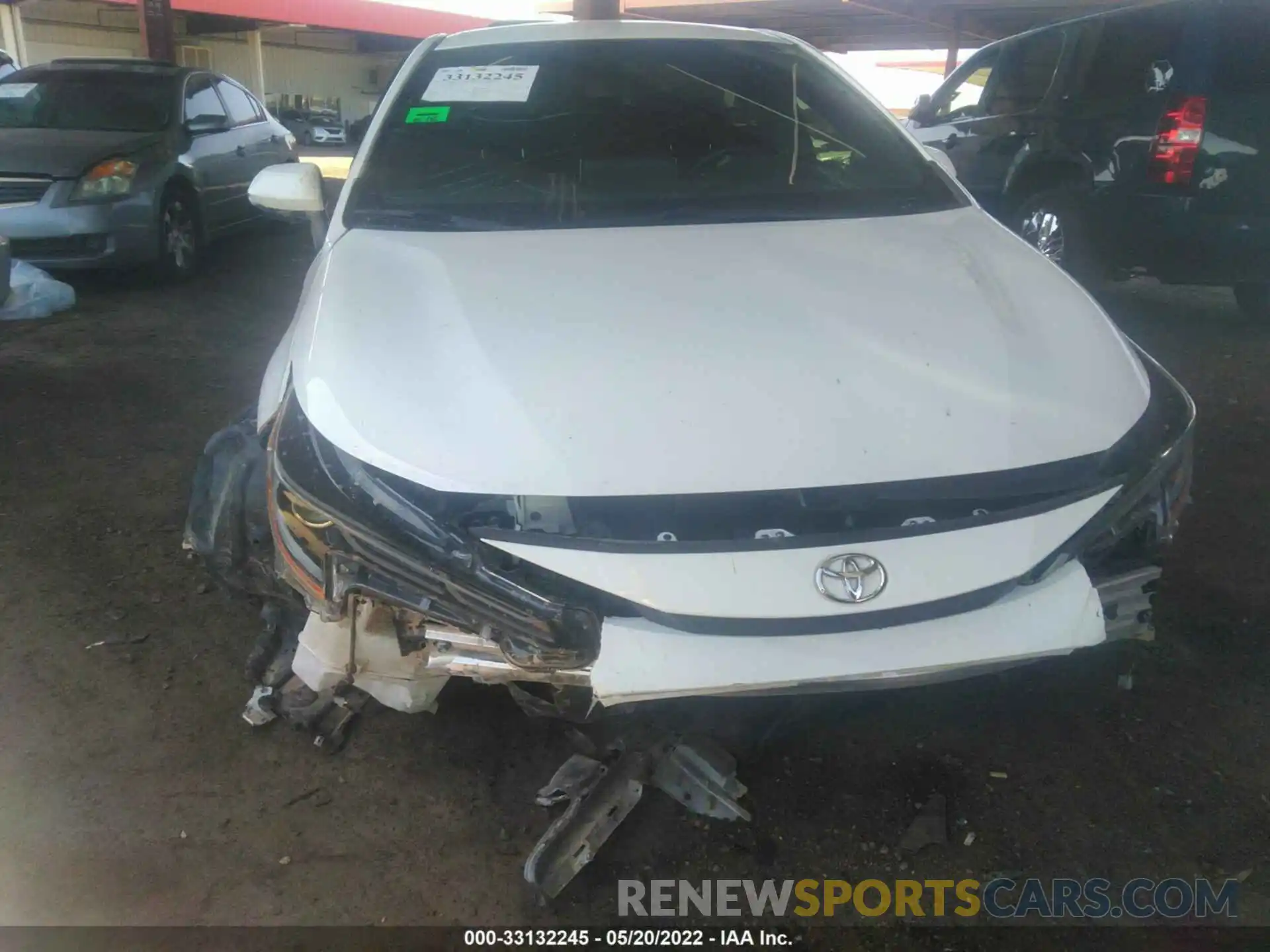 6 Photograph of a damaged car 5YFS4RCE7LP026016 TOYOTA COROLLA 2020