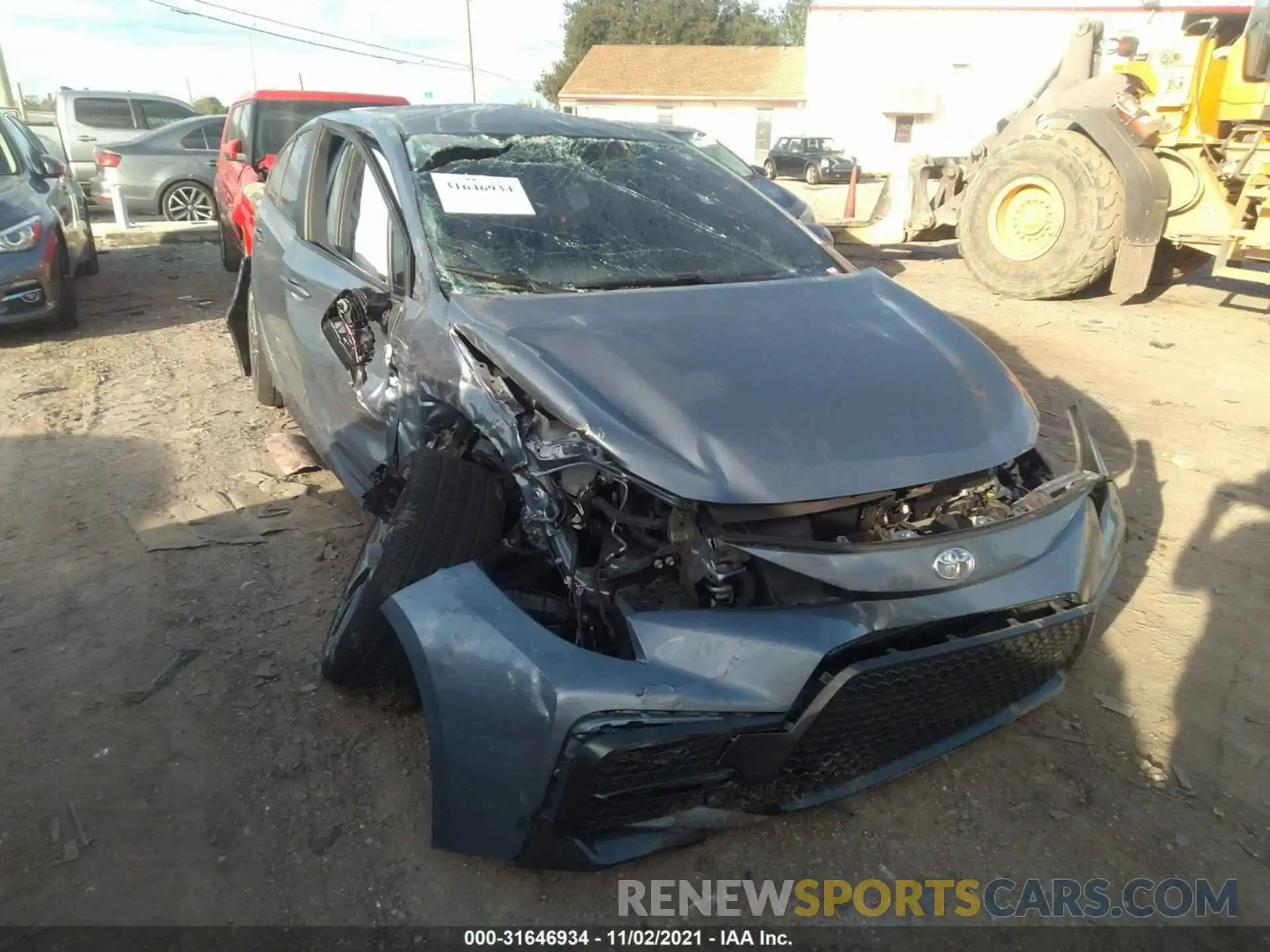 6 Photograph of a damaged car 5YFS4RCE7LP027473 TOYOTA COROLLA 2020