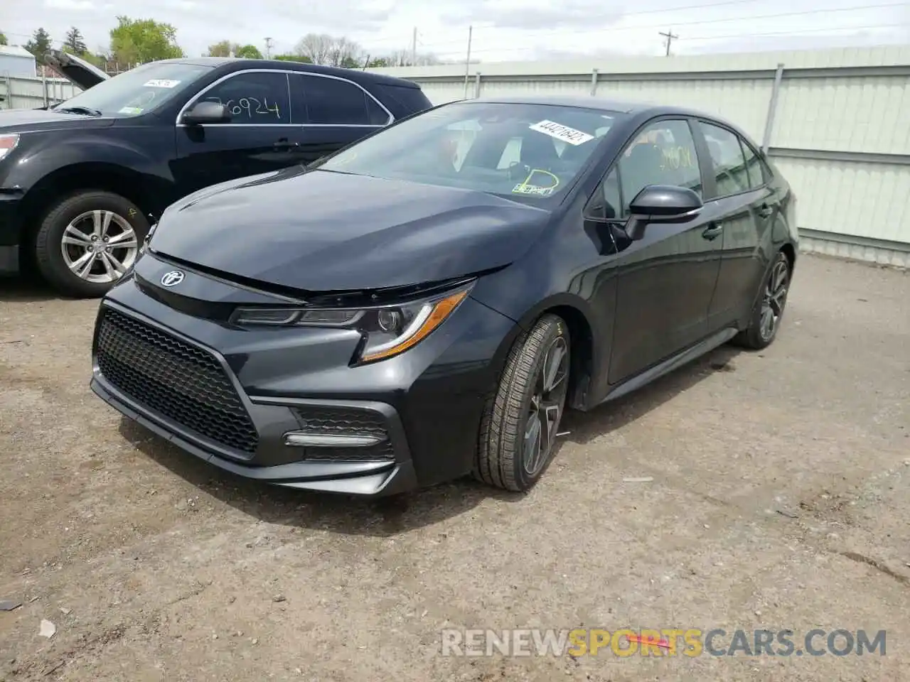 2 Photograph of a damaged car 5YFS4RCE7LP030728 TOYOTA COROLLA 2020