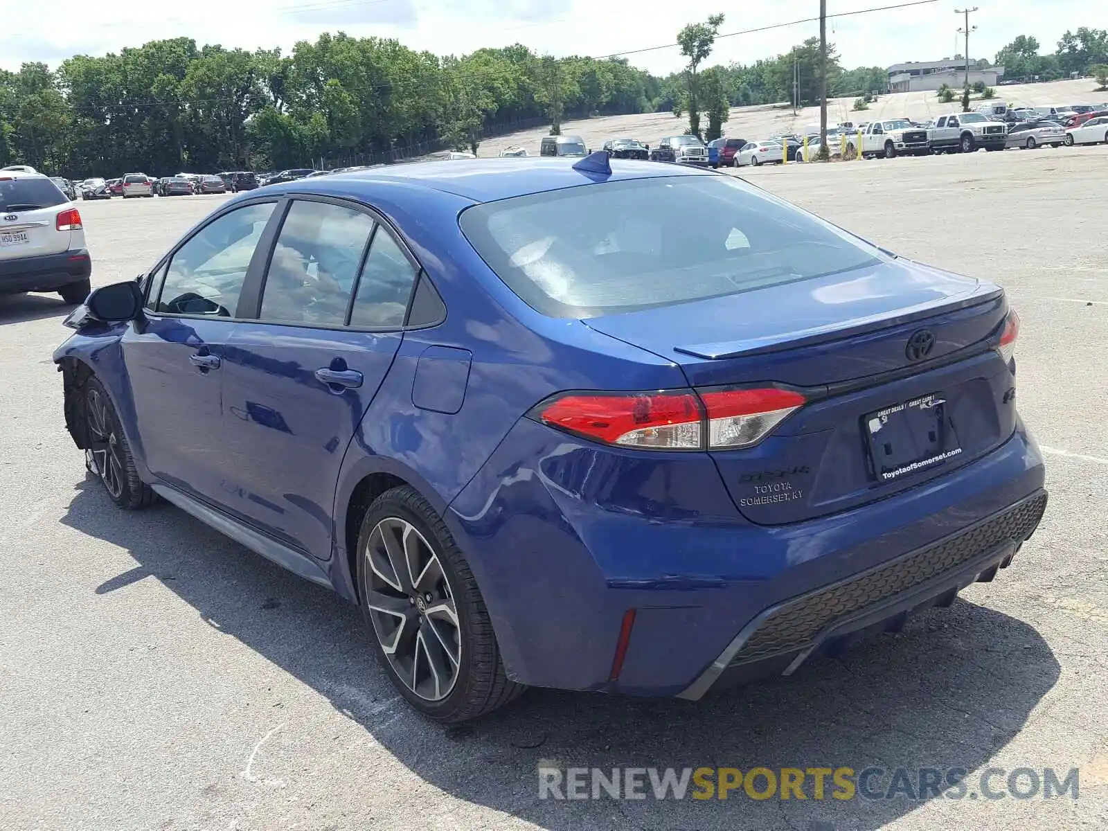 3 Photograph of a damaged car 5YFS4RCE7LP032852 TOYOTA COROLLA 2020