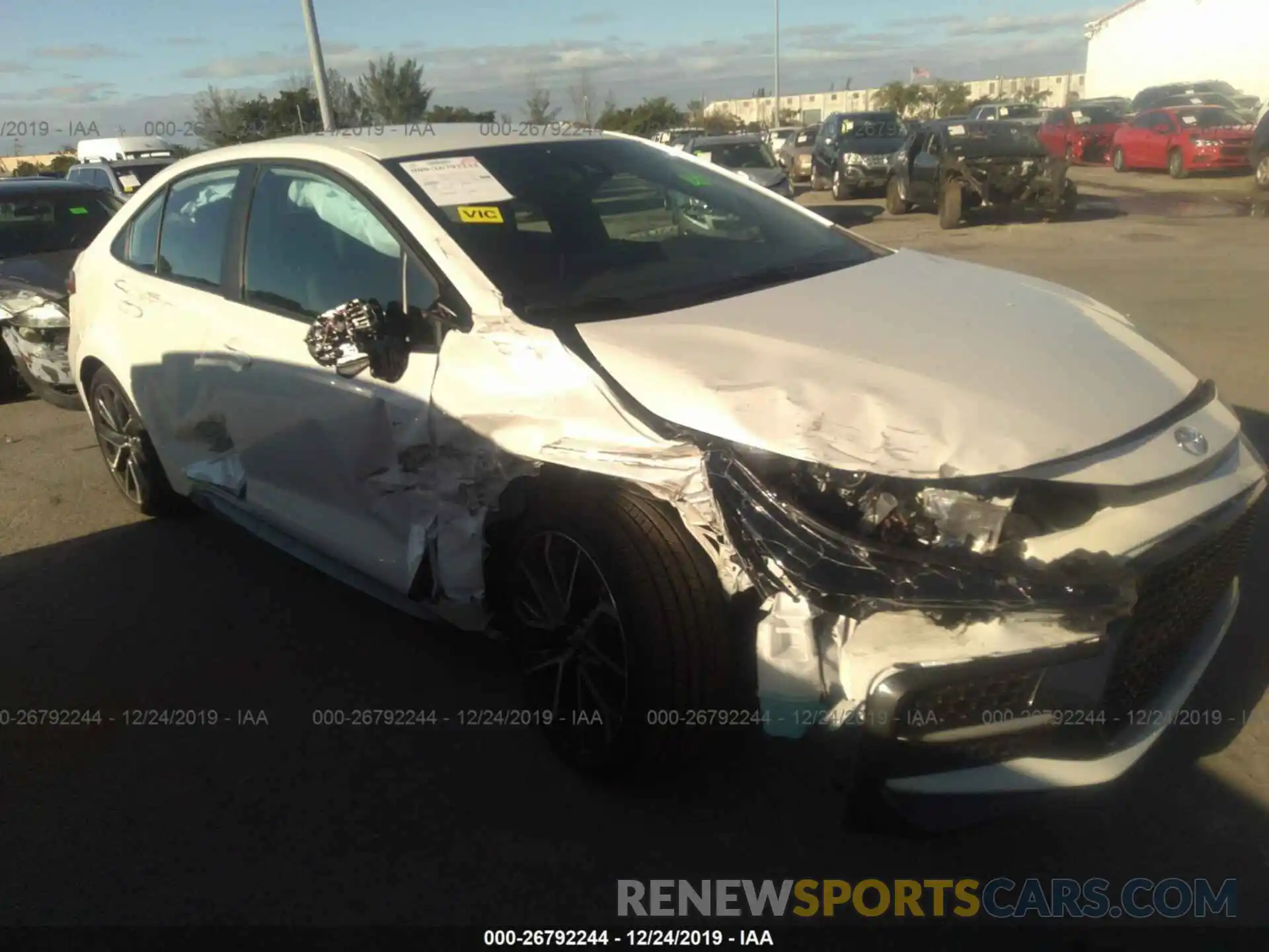 6 Photograph of a damaged car 5YFS4RCE7LP034777 TOYOTA COROLLA 2020