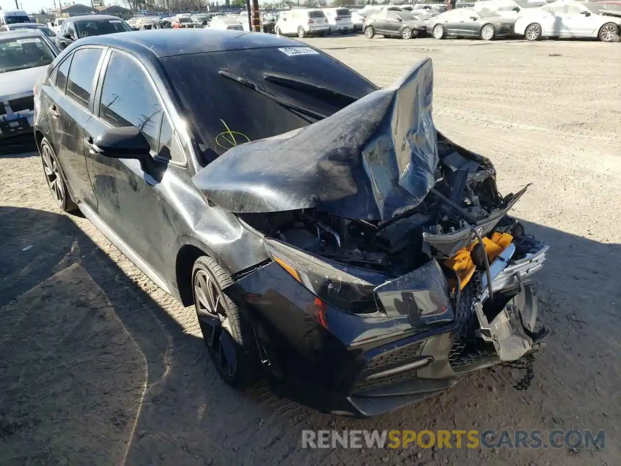 1 Photograph of a damaged car 5YFS4RCE7LP035086 TOYOTA COROLLA 2020