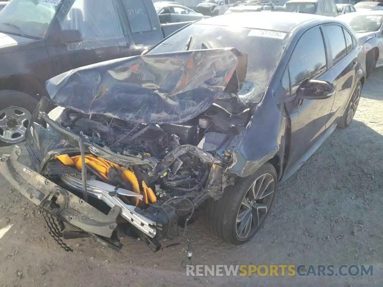 2 Photograph of a damaged car 5YFS4RCE7LP035086 TOYOTA COROLLA 2020