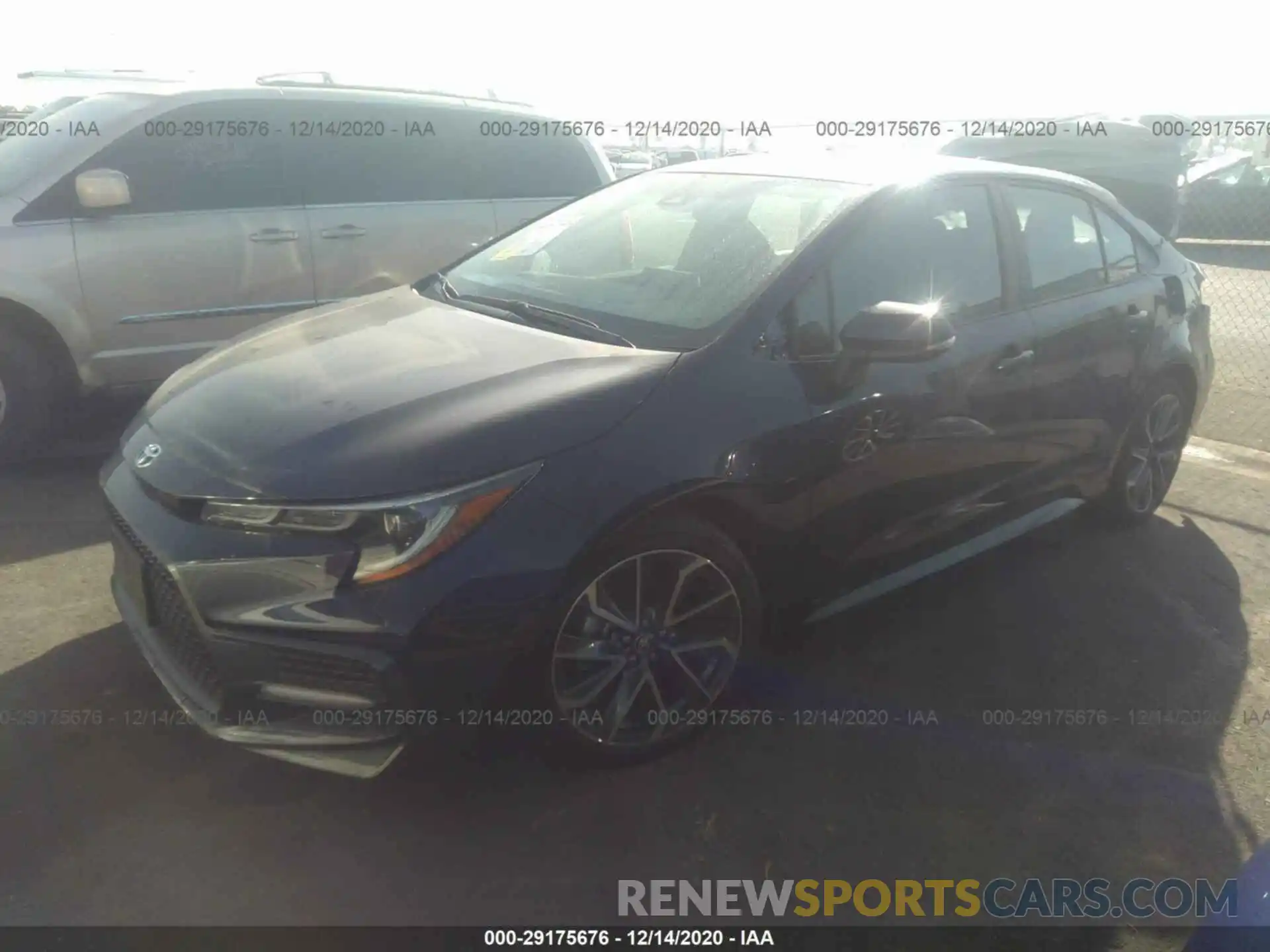 2 Photograph of a damaged car 5YFS4RCE7LP037159 TOYOTA COROLLA 2020