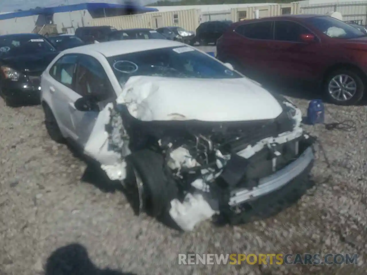 1 Photograph of a damaged car 5YFS4RCE7LP039025 TOYOTA COROLLA 2020