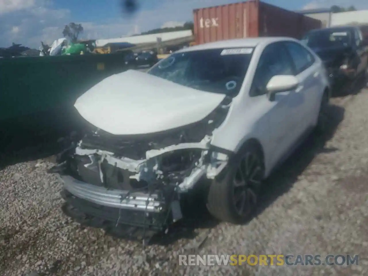 2 Photograph of a damaged car 5YFS4RCE7LP039025 TOYOTA COROLLA 2020