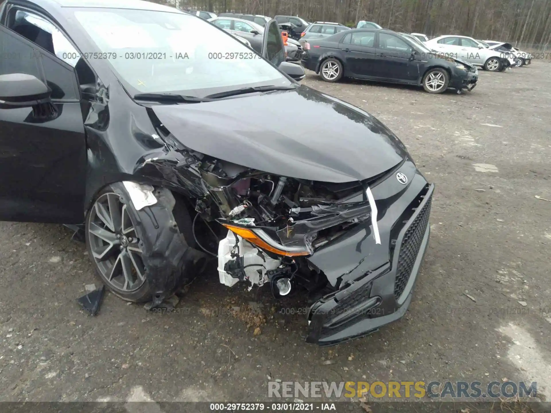 6 Photograph of a damaged car 5YFS4RCE7LP039638 TOYOTA COROLLA 2020