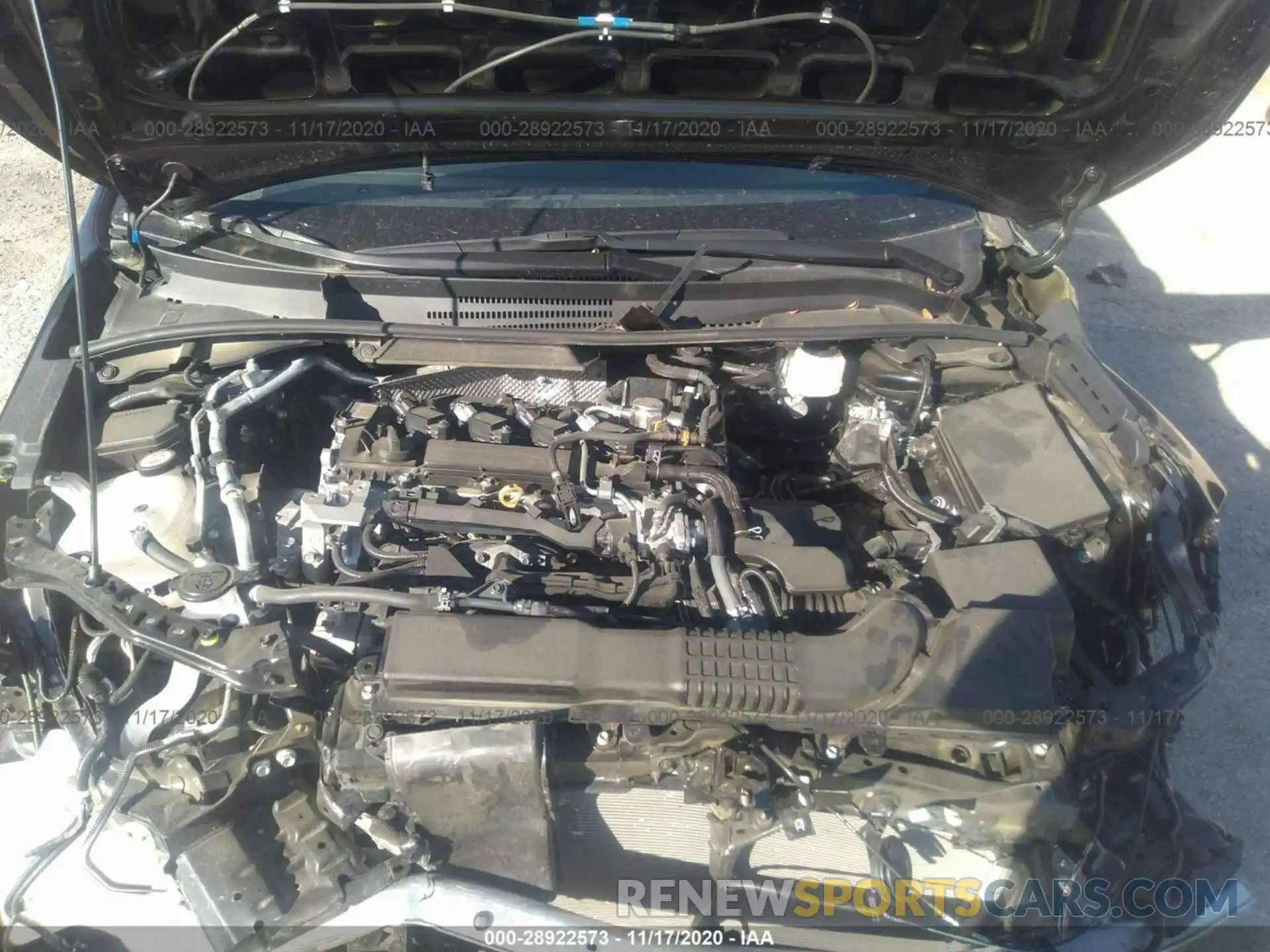 10 Photograph of a damaged car 5YFS4RCE7LP039770 TOYOTA COROLLA 2020