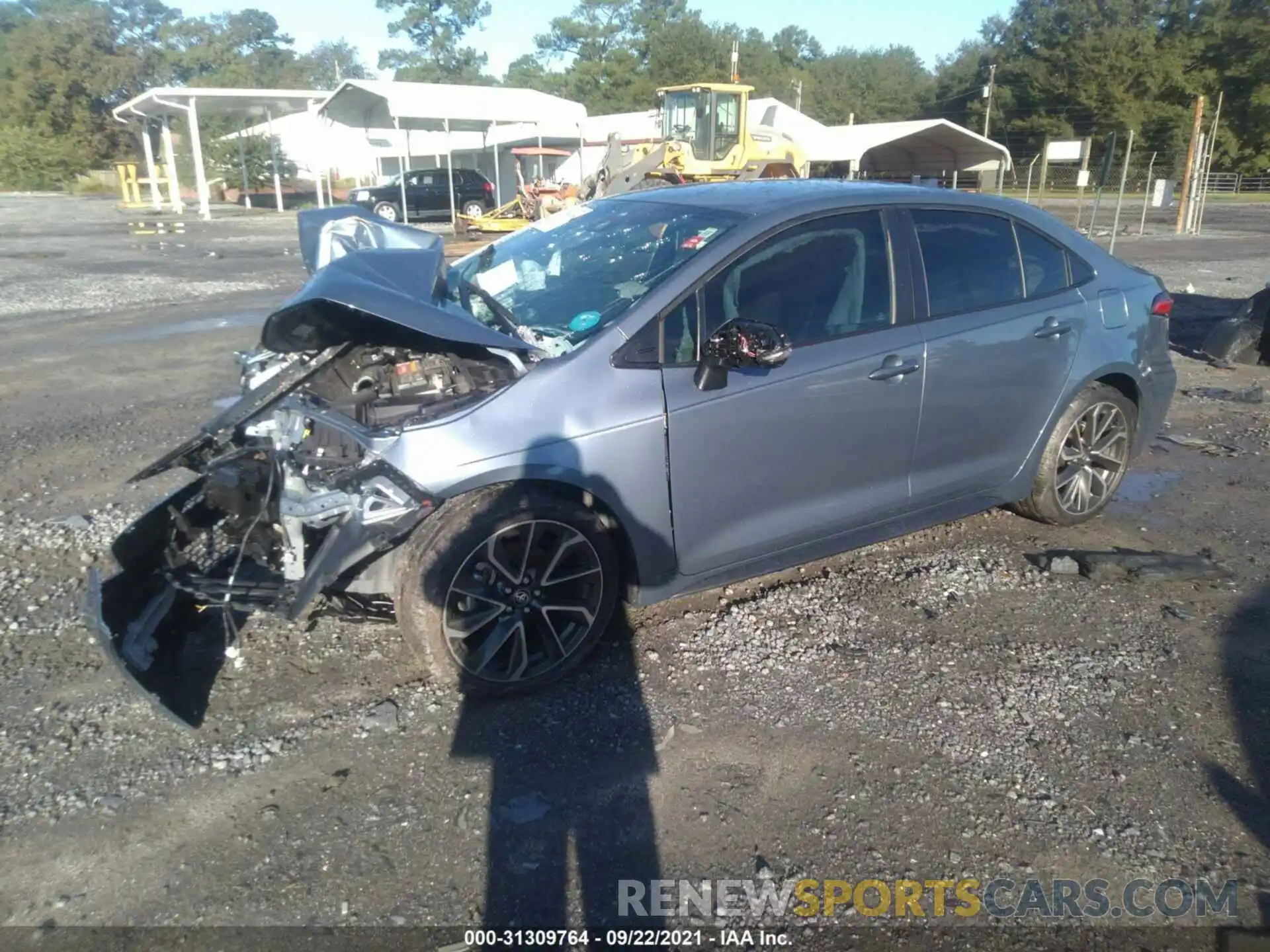 2 Photograph of a damaged car 5YFS4RCE7LP039946 TOYOTA COROLLA 2020