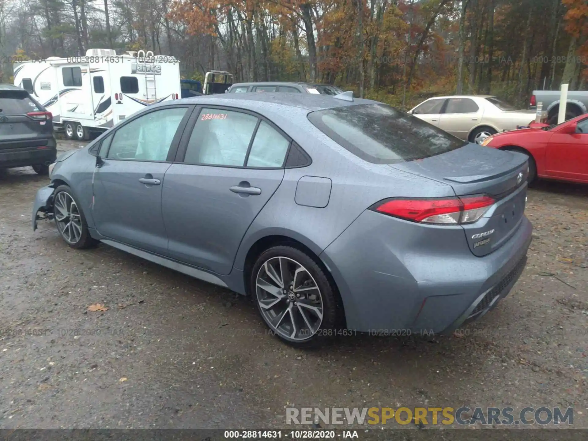 3 Photograph of a damaged car 5YFS4RCE7LP043821 TOYOTA COROLLA 2020