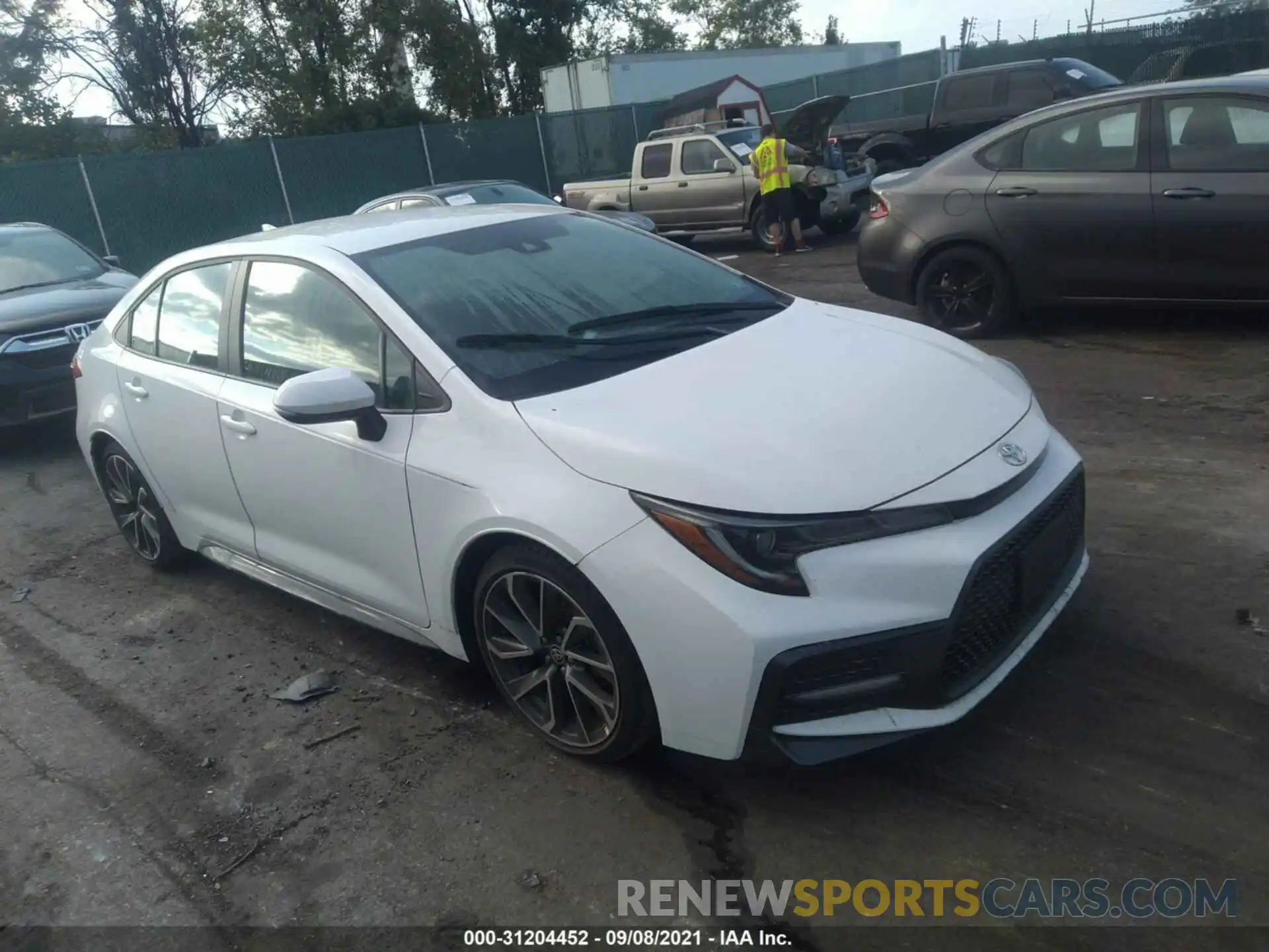 1 Photograph of a damaged car 5YFS4RCE7LP044452 TOYOTA COROLLA 2020