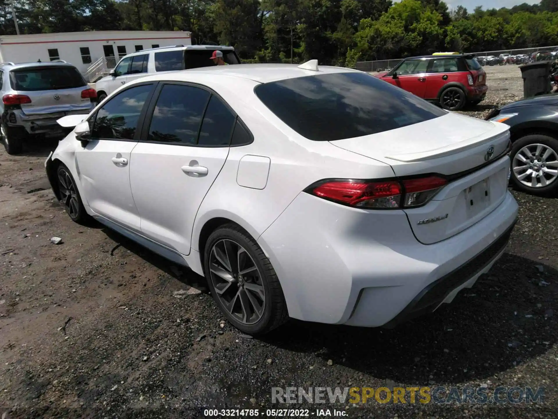 3 Photograph of a damaged car 5YFS4RCE7LP047352 TOYOTA COROLLA 2020