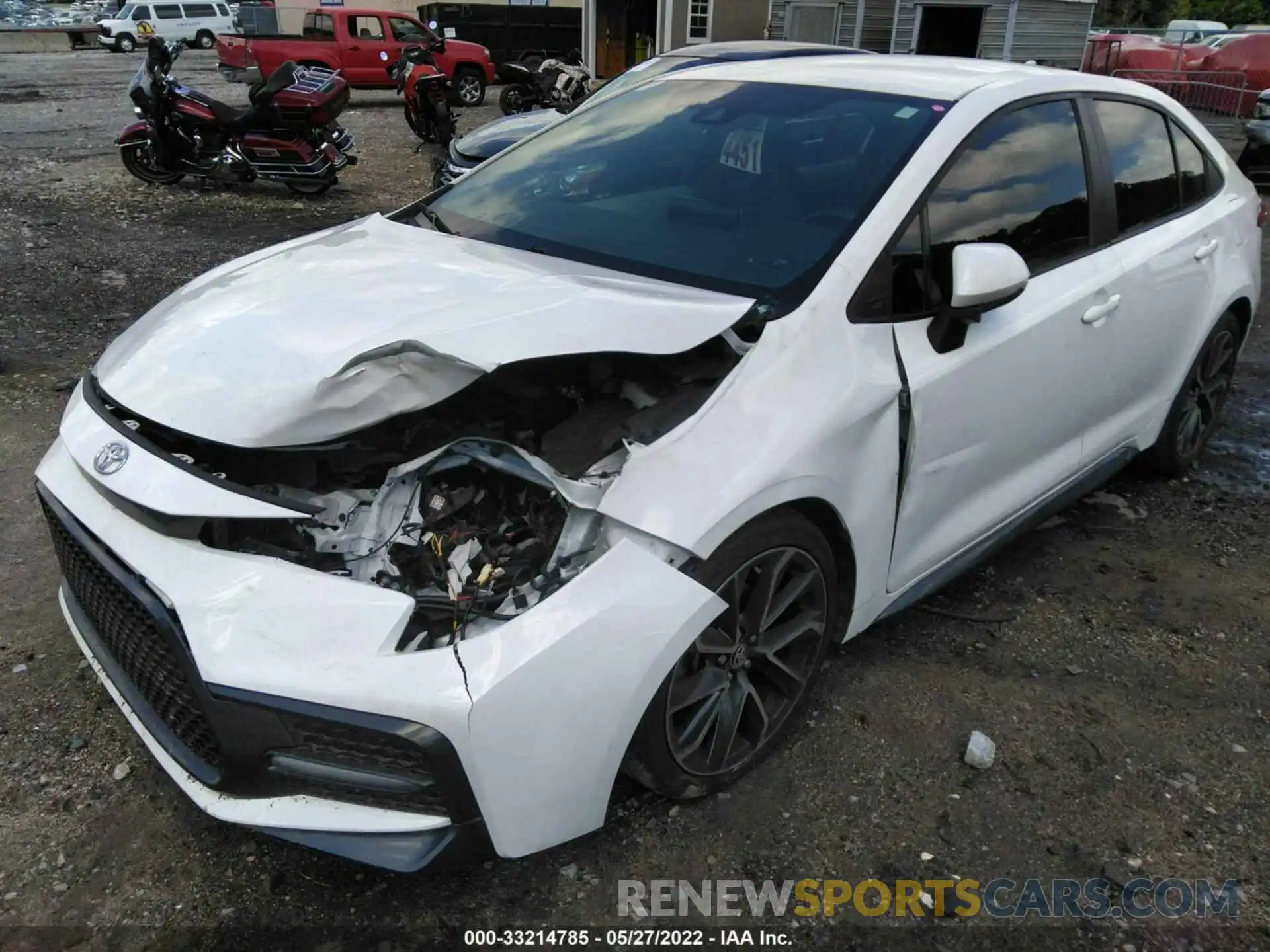 6 Photograph of a damaged car 5YFS4RCE7LP047352 TOYOTA COROLLA 2020