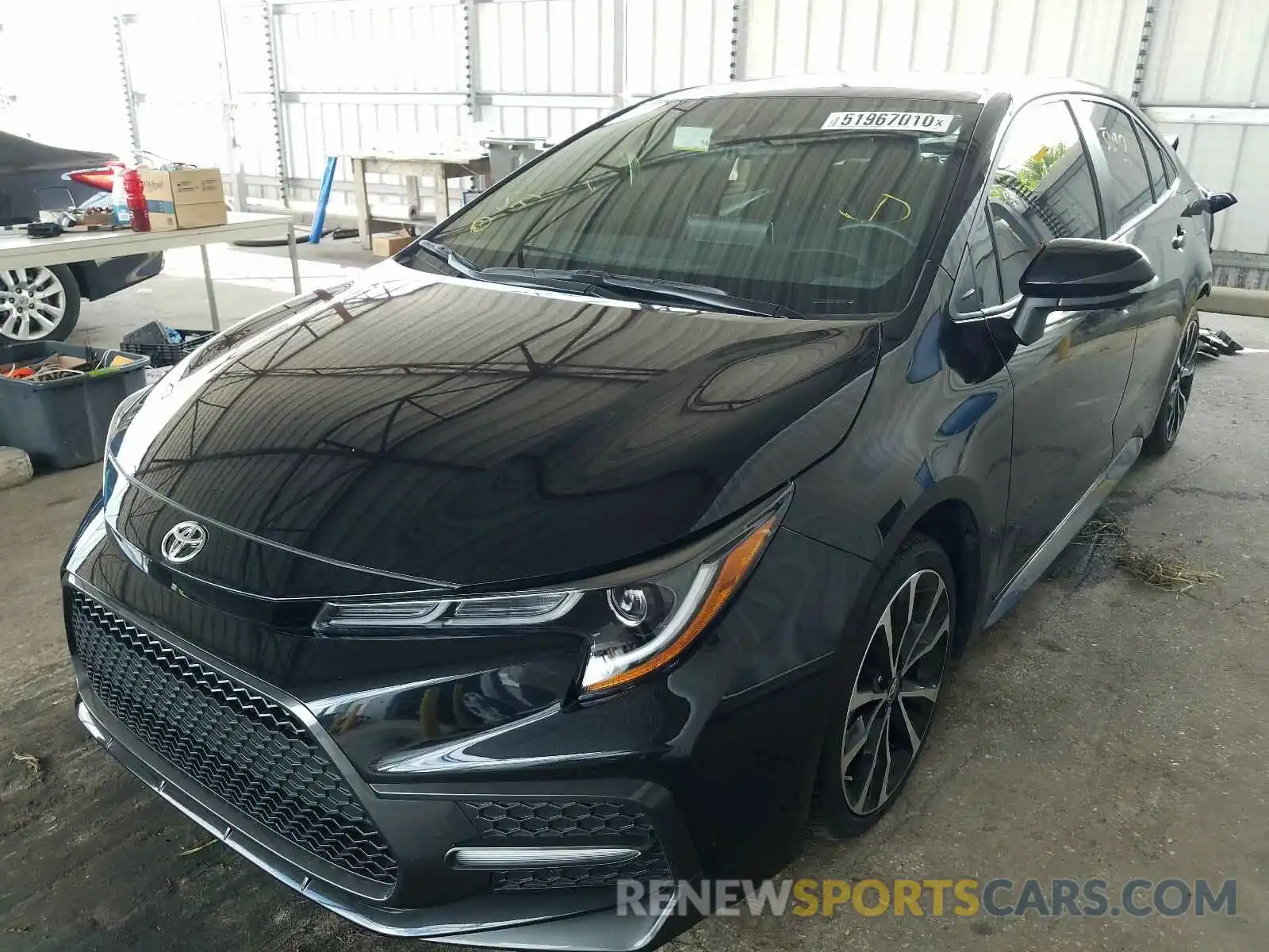 2 Photograph of a damaged car 5YFS4RCE7LP049439 TOYOTA COROLLA 2020