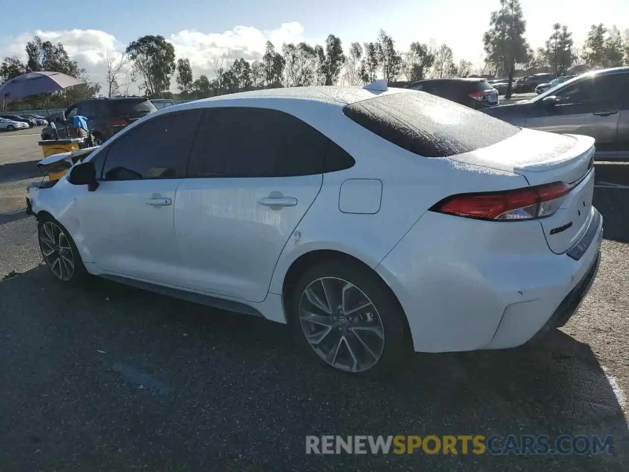 2 Photograph of a damaged car 5YFS4RCE7LP054396 TOYOTA COROLLA 2020