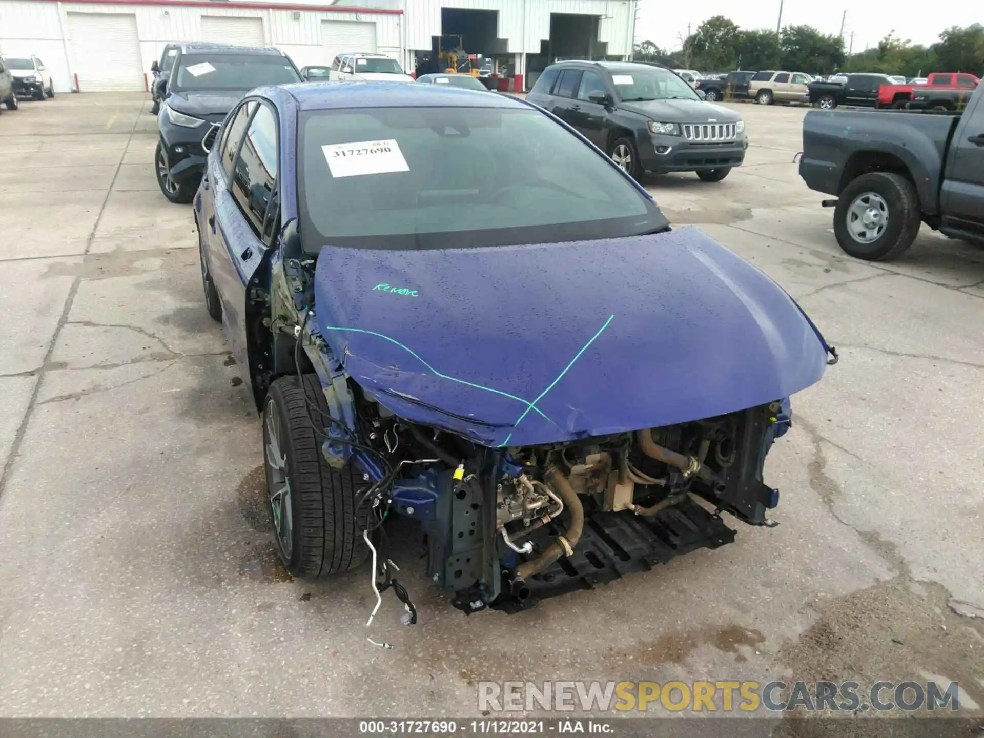 6 Photograph of a damaged car 5YFS4RCE7LP054401 TOYOTA COROLLA 2020