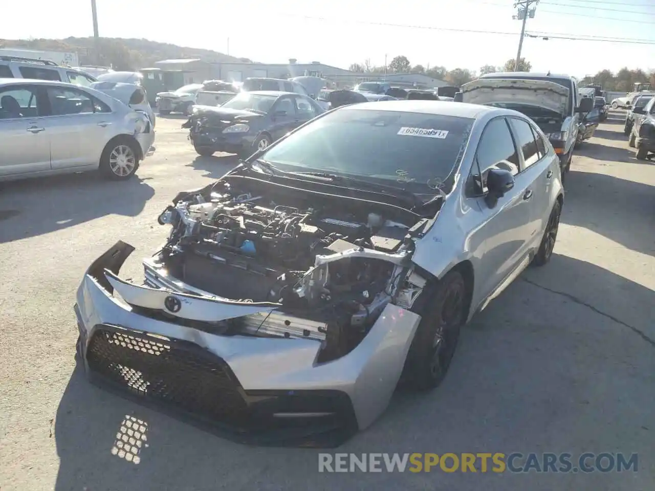 9 Photograph of a damaged car 5YFS4RCE7LP057413 TOYOTA COROLLA 2020