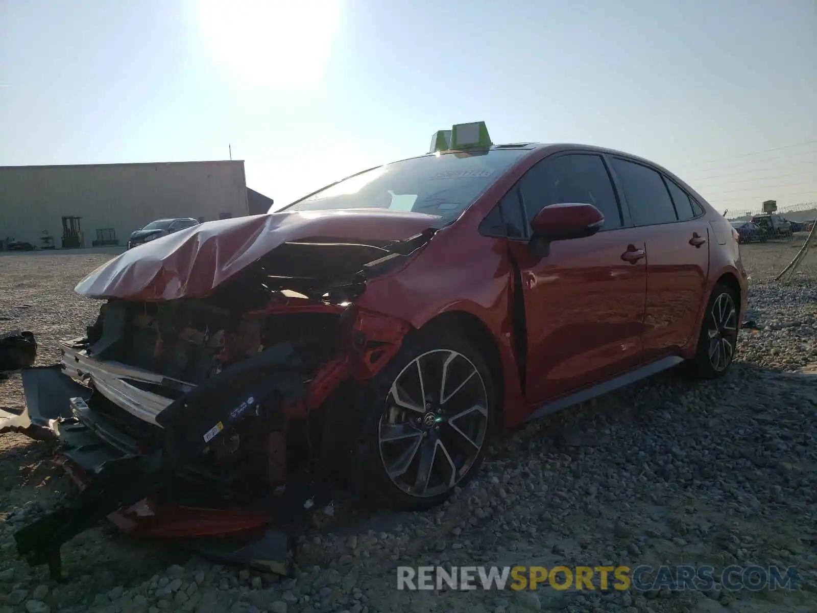 2 Photograph of a damaged car 5YFS4RCE8LP001545 TOYOTA COROLLA 2020