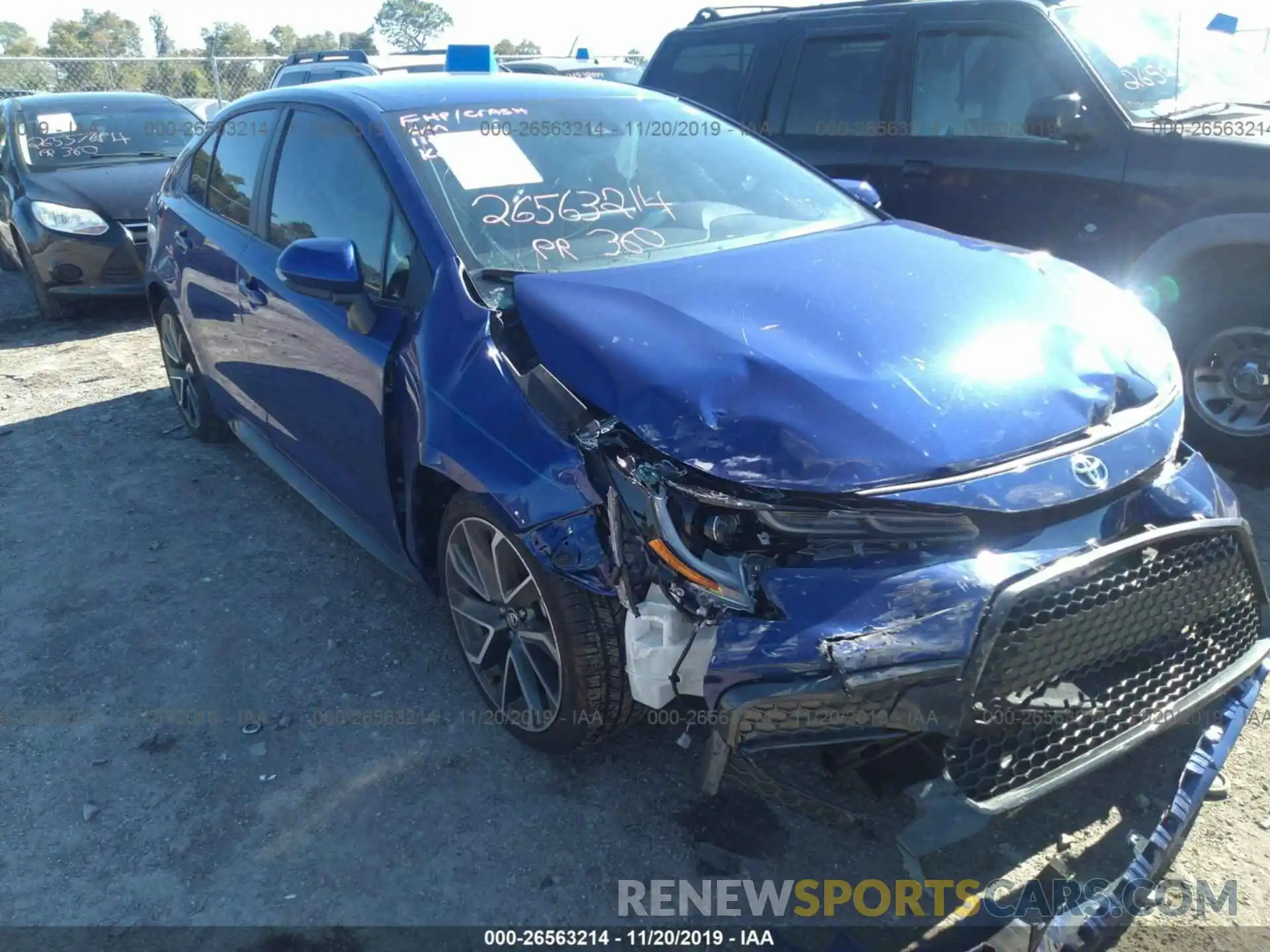 6 Photograph of a damaged car 5YFS4RCE8LP002078 TOYOTA COROLLA 2020