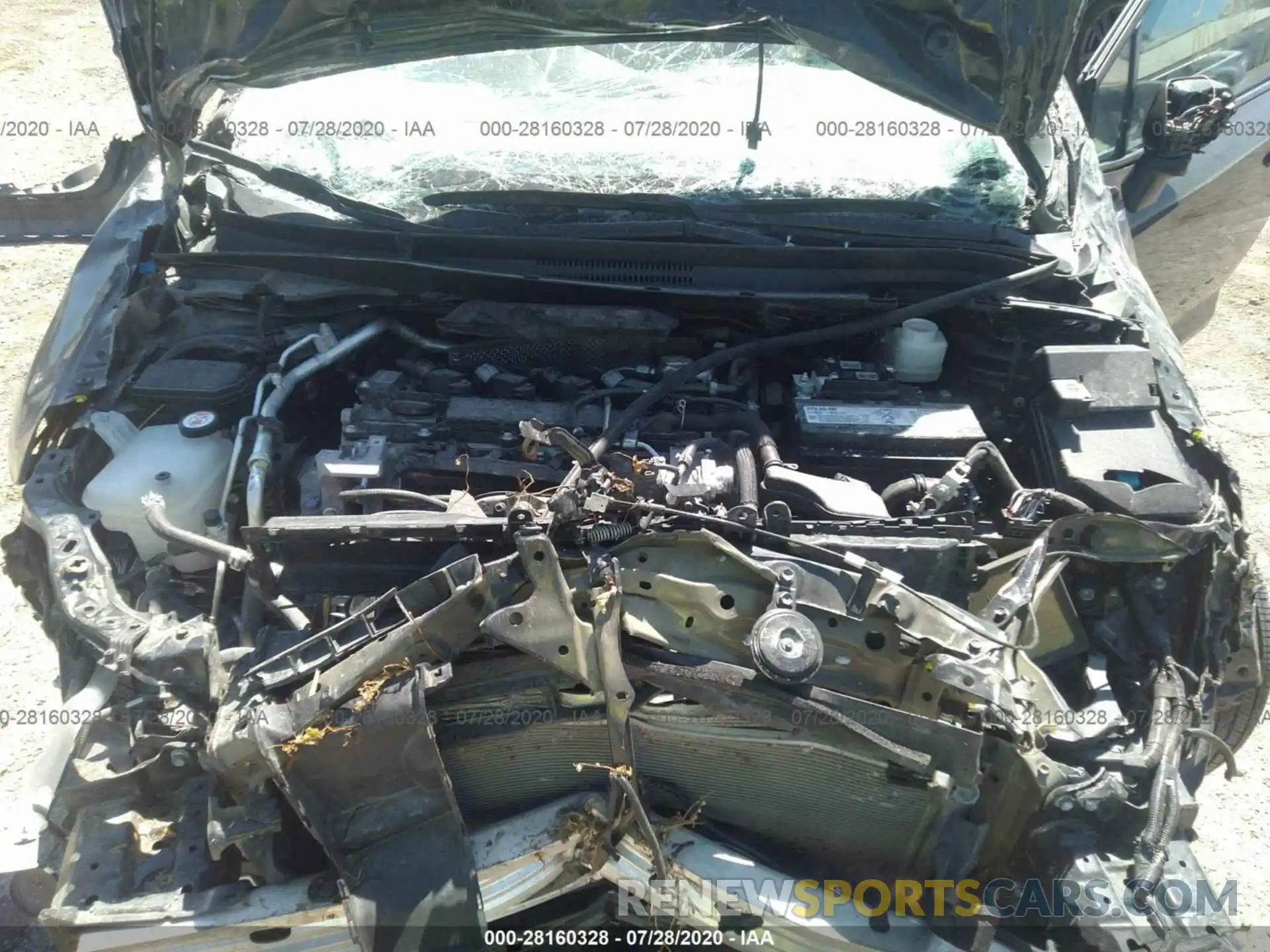 10 Photograph of a damaged car 5YFS4RCE8LP006986 TOYOTA COROLLA 2020