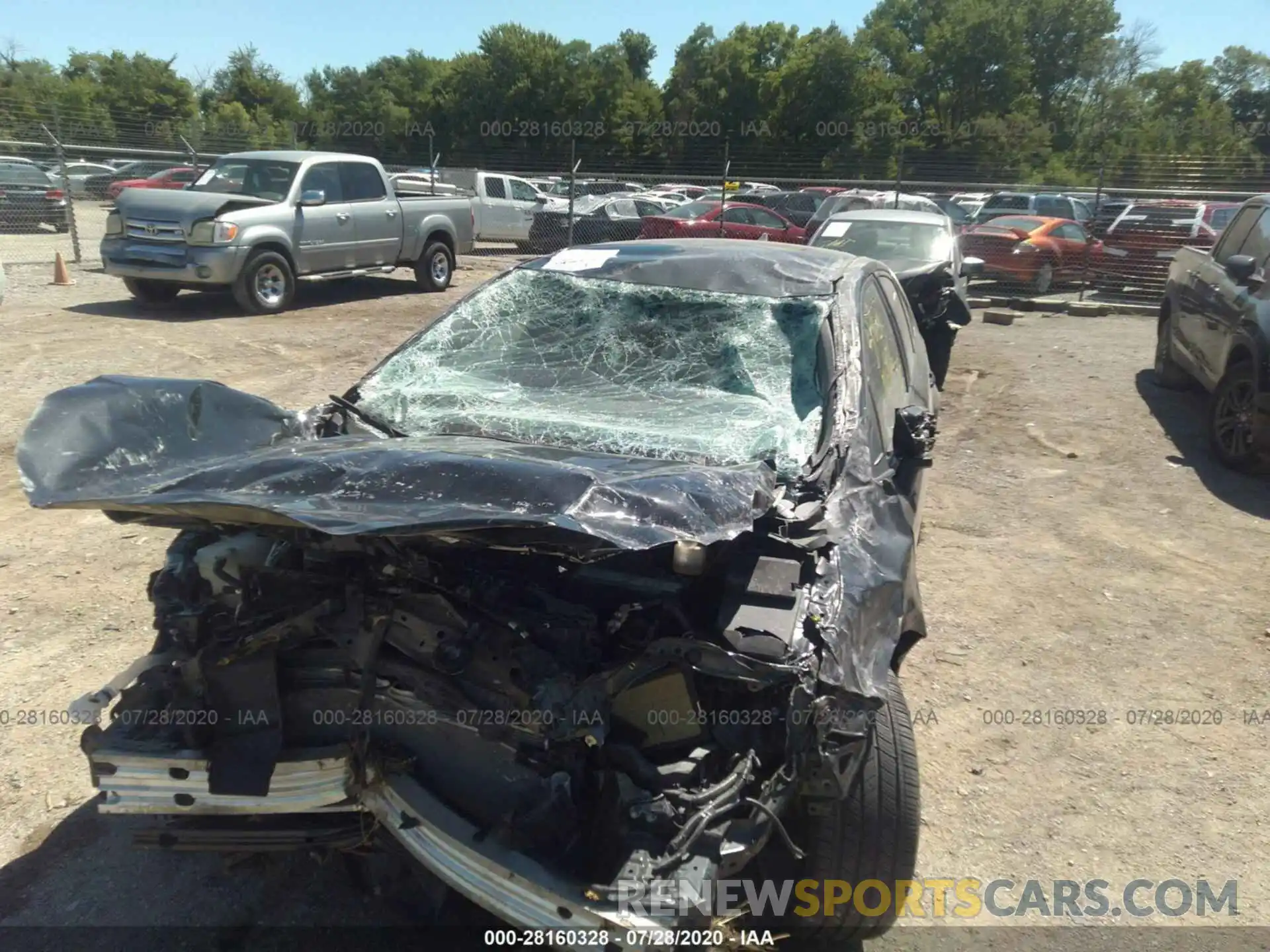6 Photograph of a damaged car 5YFS4RCE8LP006986 TOYOTA COROLLA 2020
