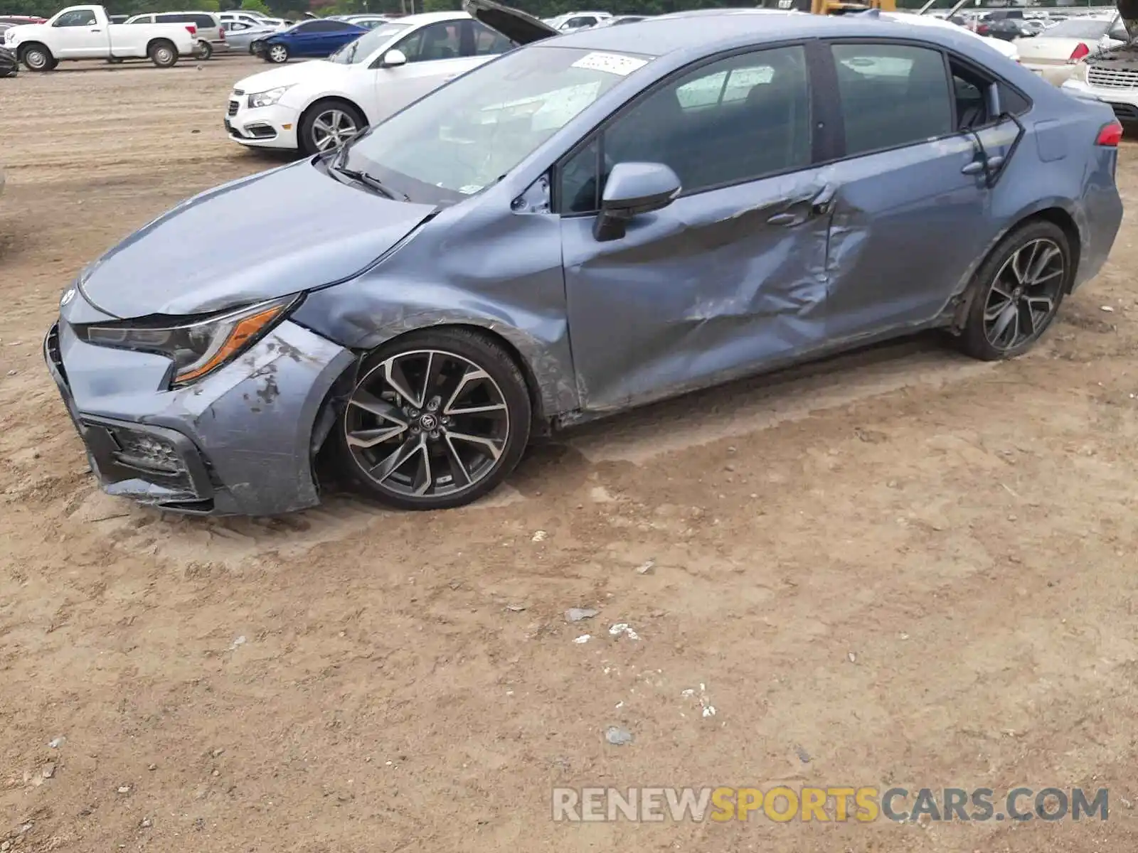 9 Photograph of a damaged car 5YFS4RCE8LP023612 TOYOTA COROLLA 2020