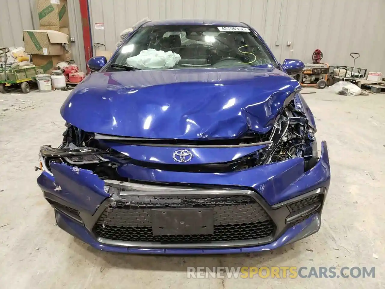 9 Photograph of a damaged car 5YFS4RCE8LP025957 TOYOTA COROLLA 2020