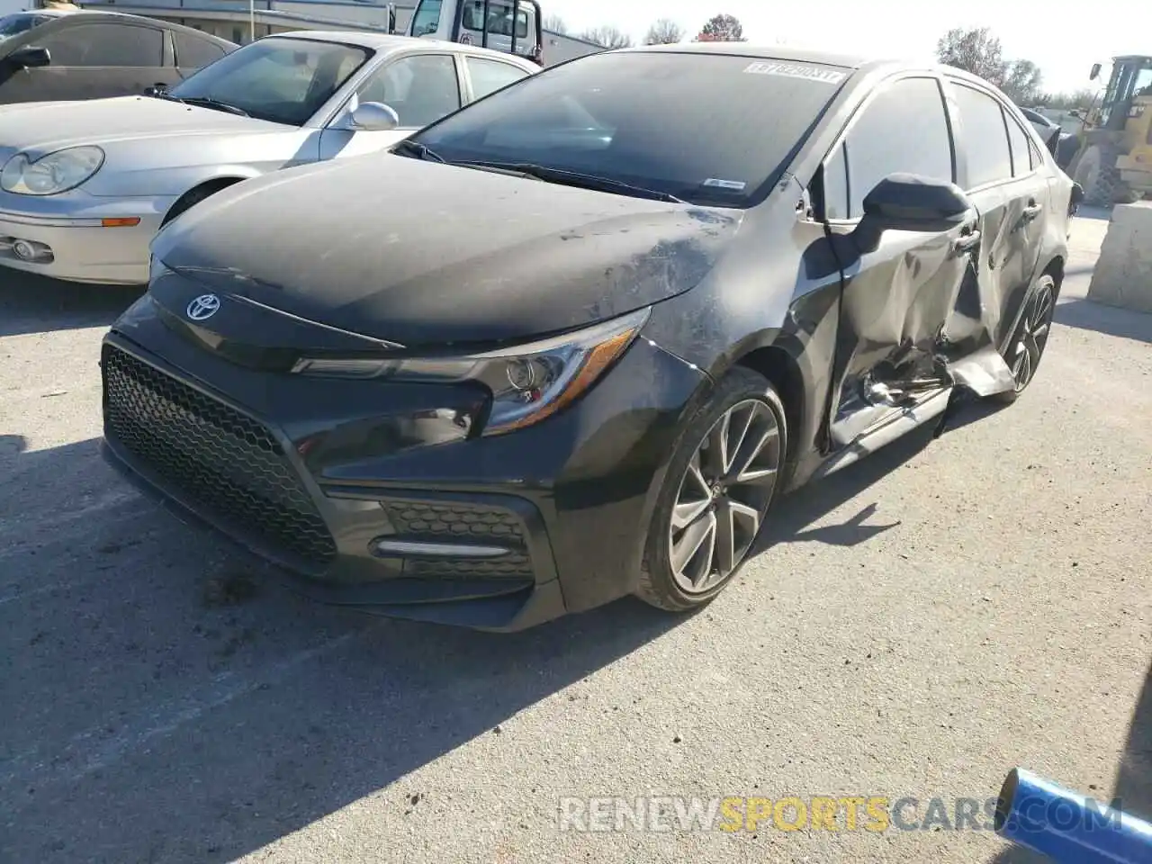 2 Photograph of a damaged car 5YFS4RCE8LP028096 TOYOTA COROLLA 2020