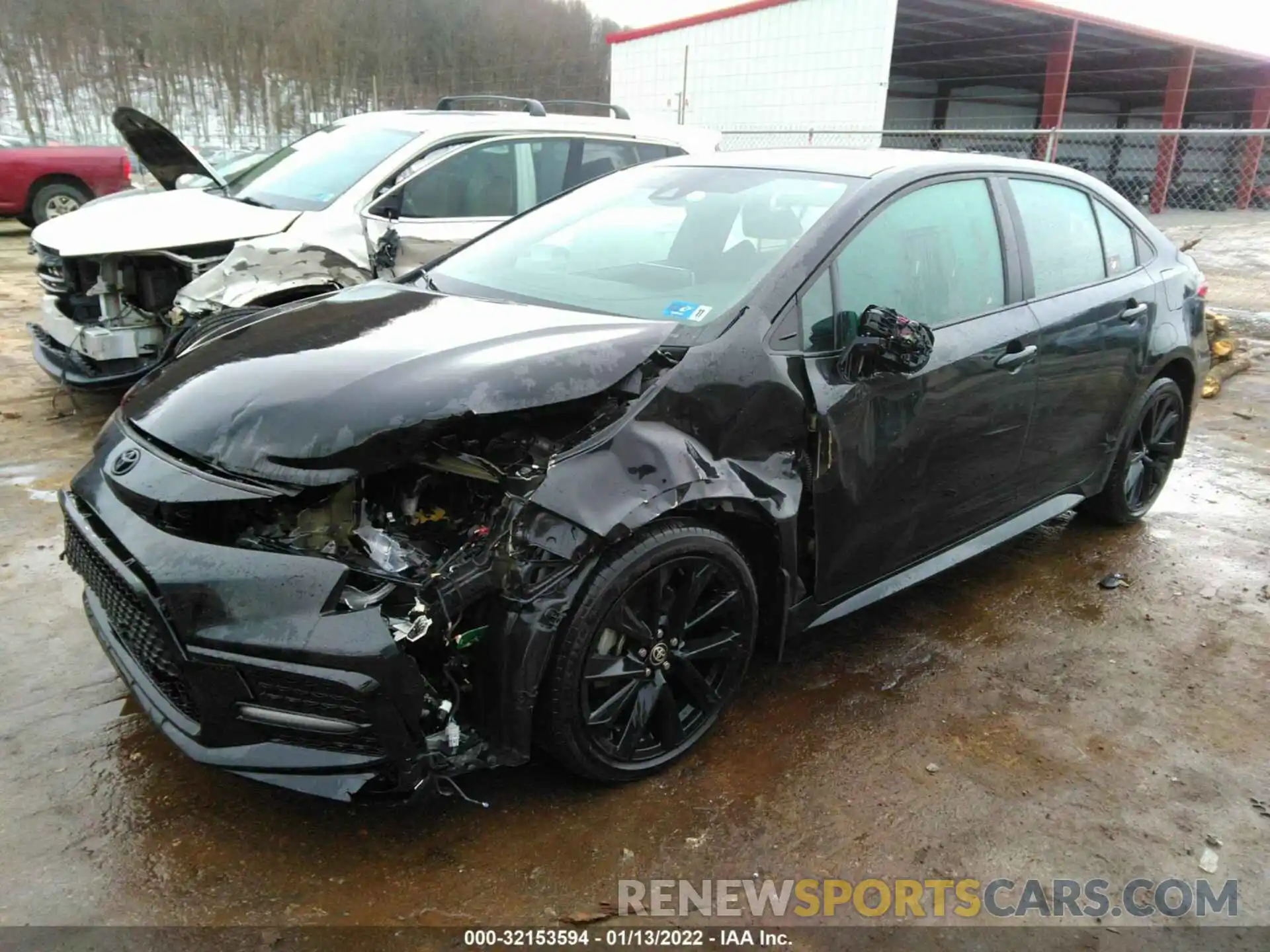 2 Photograph of a damaged car 5YFS4RCE8LP031080 TOYOTA COROLLA 2020