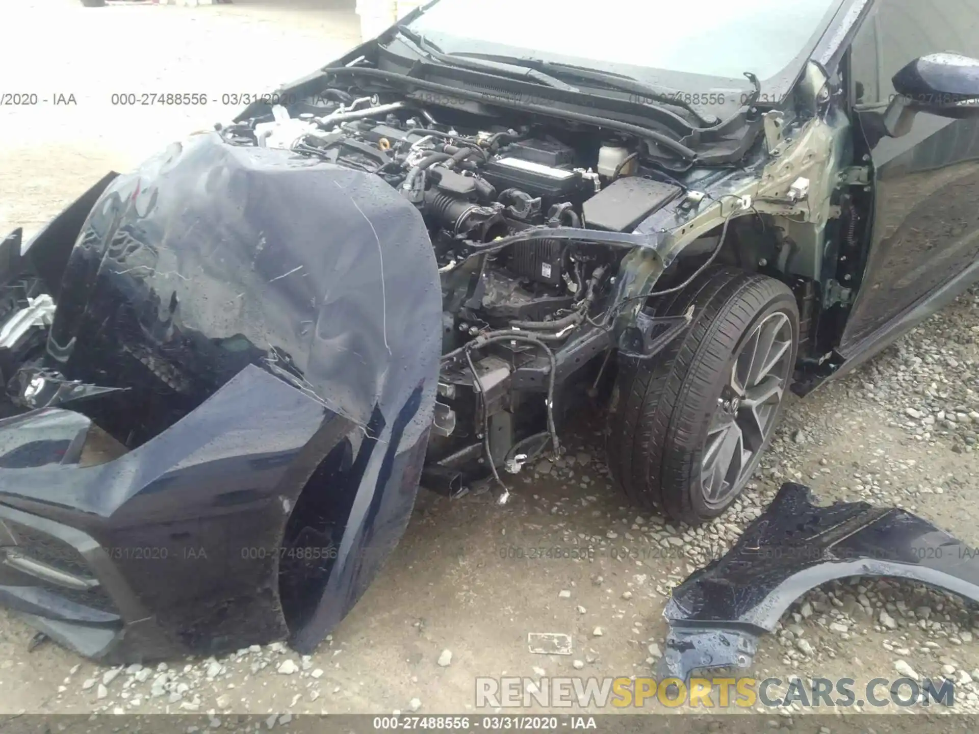 6 Photograph of a damaged car 5YFS4RCE8LP034691 TOYOTA COROLLA 2020