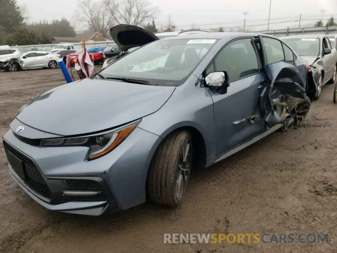 2 Photograph of a damaged car 5YFS4RCE8LP035064 TOYOTA COROLLA 2020