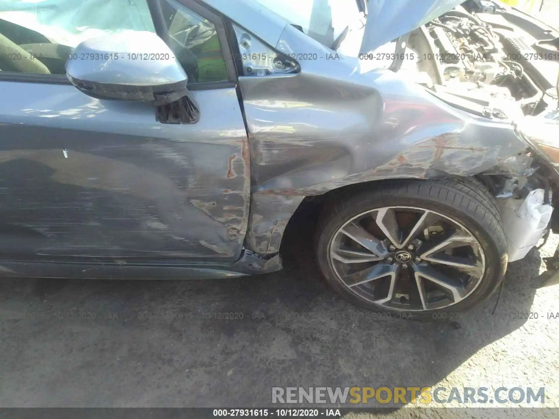 6 Photograph of a damaged car 5YFS4RCE8LP036649 TOYOTA COROLLA 2020