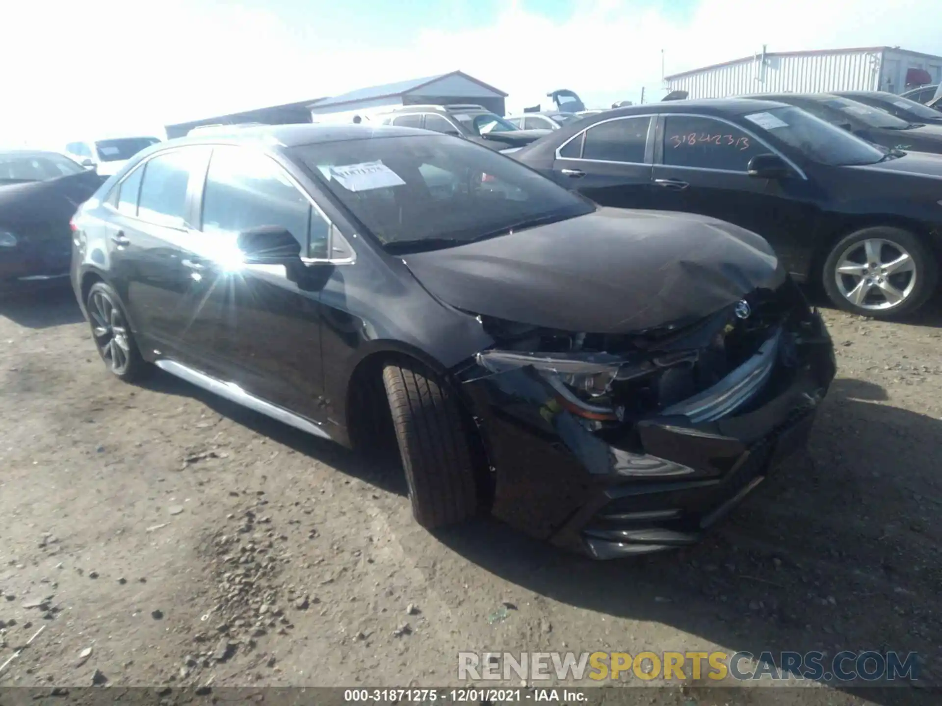 1 Photograph of a damaged car 5YFS4RCE8LP037297 TOYOTA COROLLA 2020