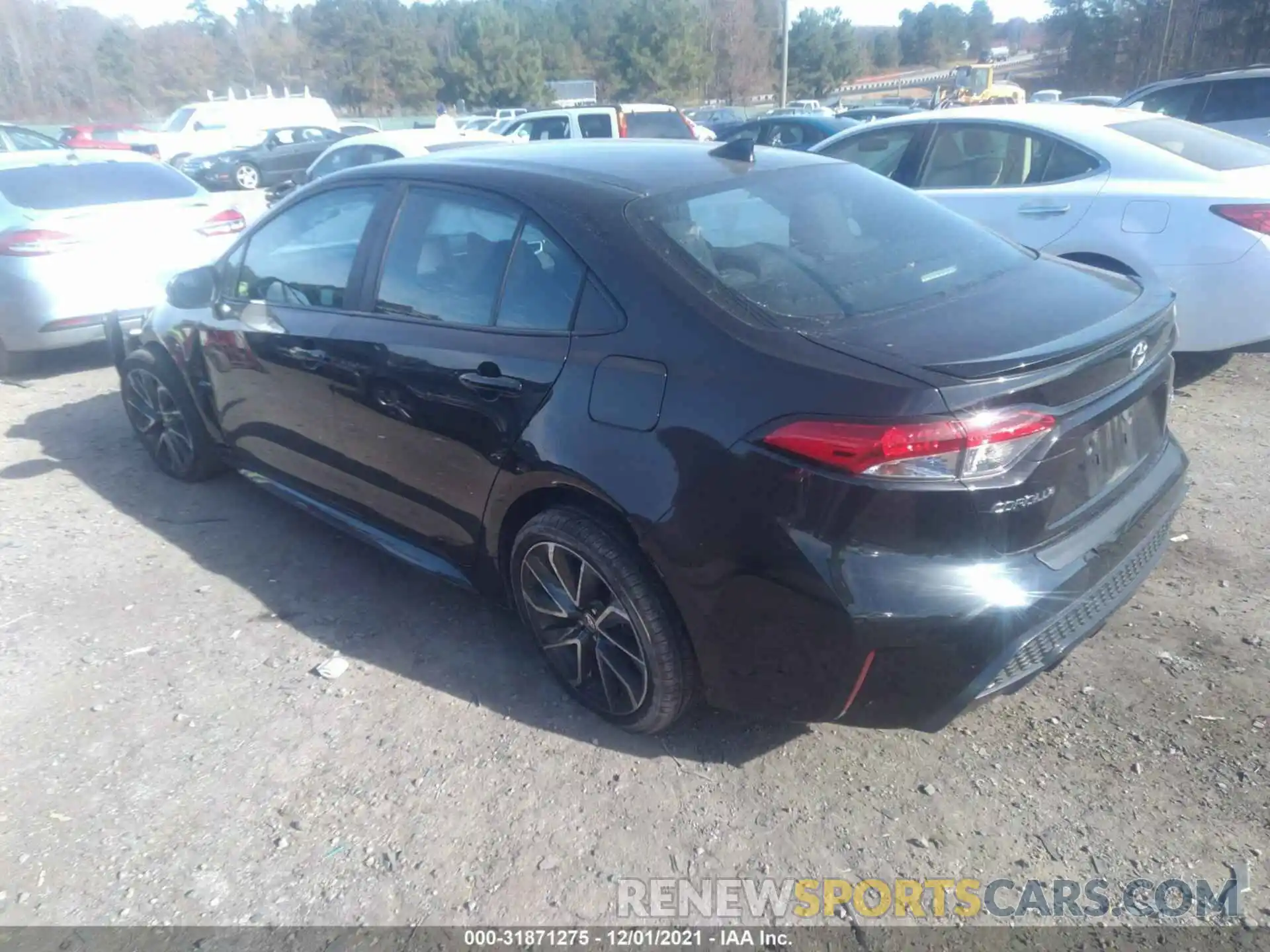 3 Photograph of a damaged car 5YFS4RCE8LP037297 TOYOTA COROLLA 2020