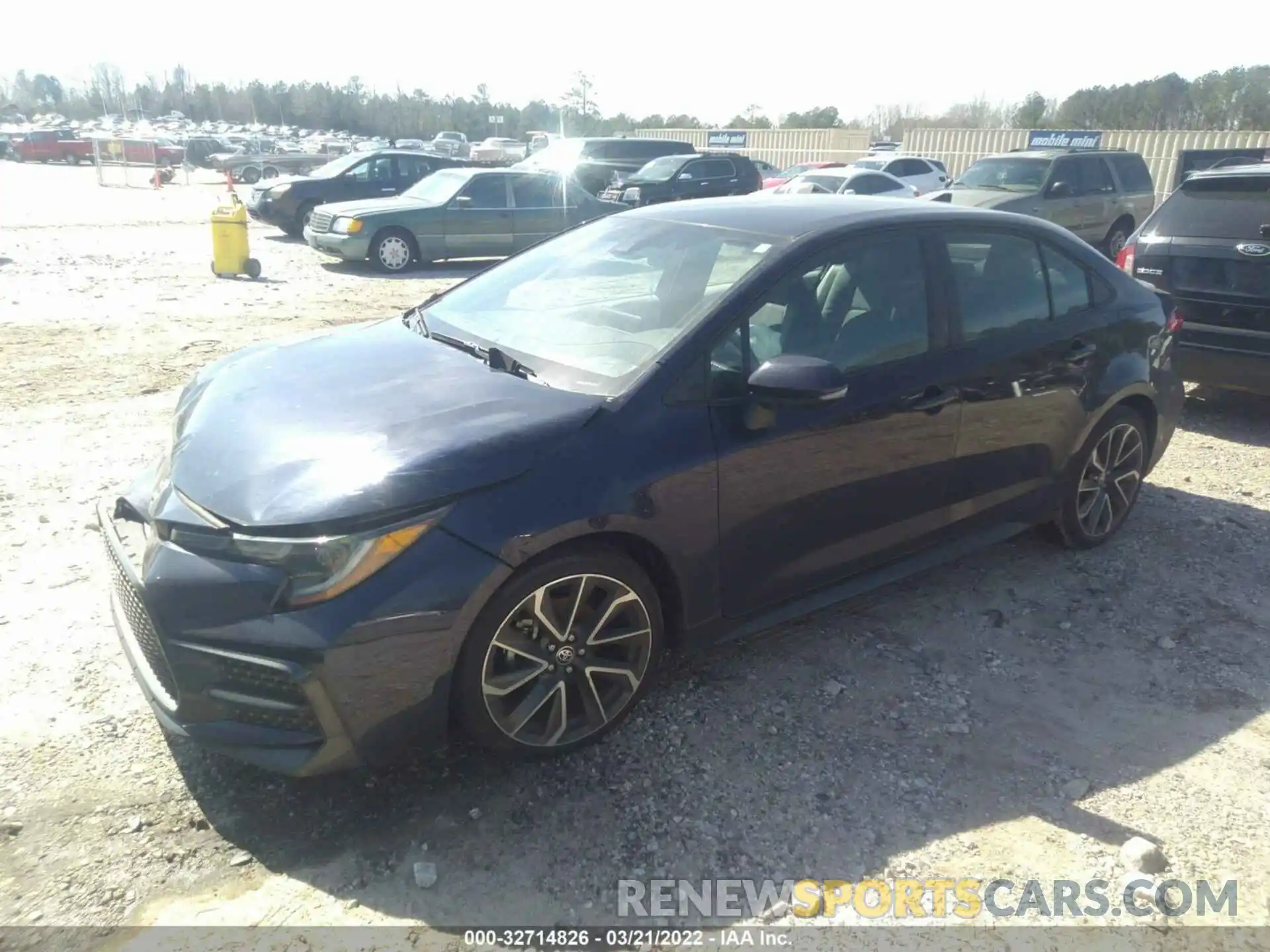 2 Photograph of a damaged car 5YFS4RCE8LP037784 TOYOTA COROLLA 2020