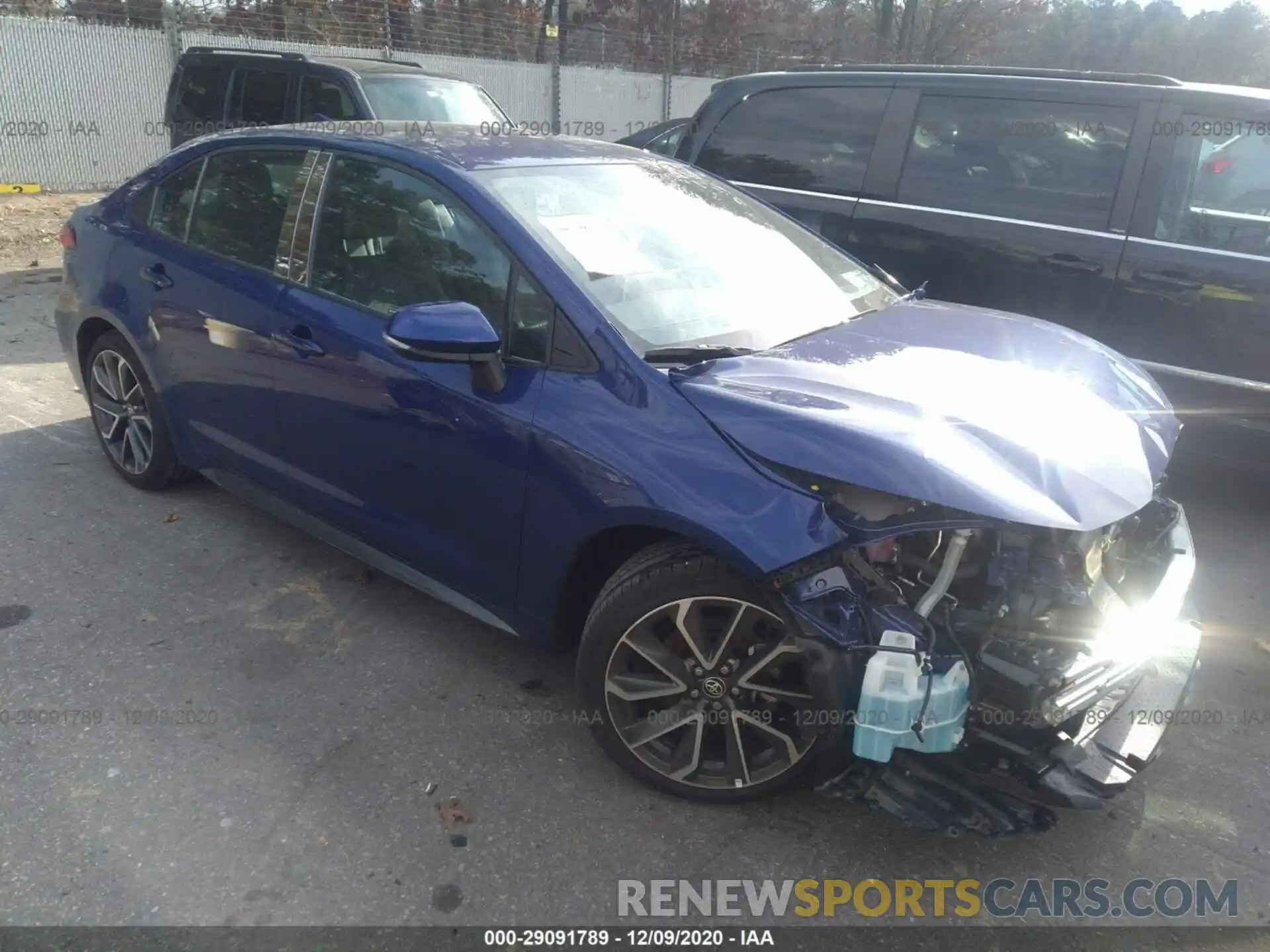 1 Photograph of a damaged car 5YFS4RCE8LP041432 TOYOTA COROLLA 2020