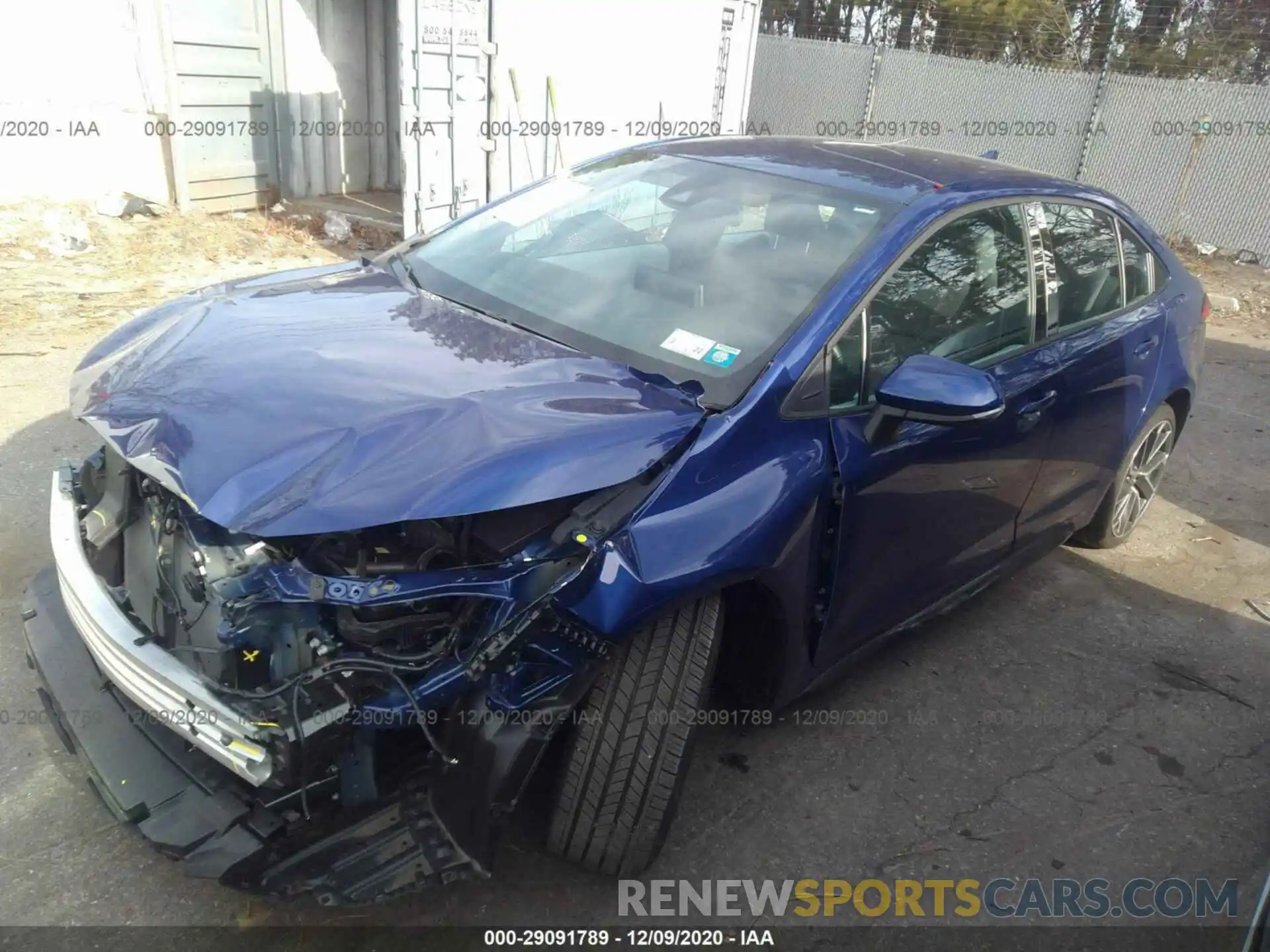 2 Photograph of a damaged car 5YFS4RCE8LP041432 TOYOTA COROLLA 2020