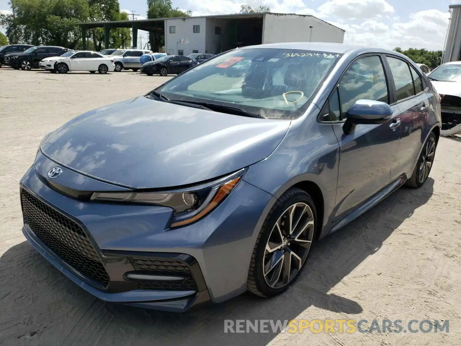 2 Photograph of a damaged car 5YFS4RCE8LP042967 TOYOTA COROLLA 2020