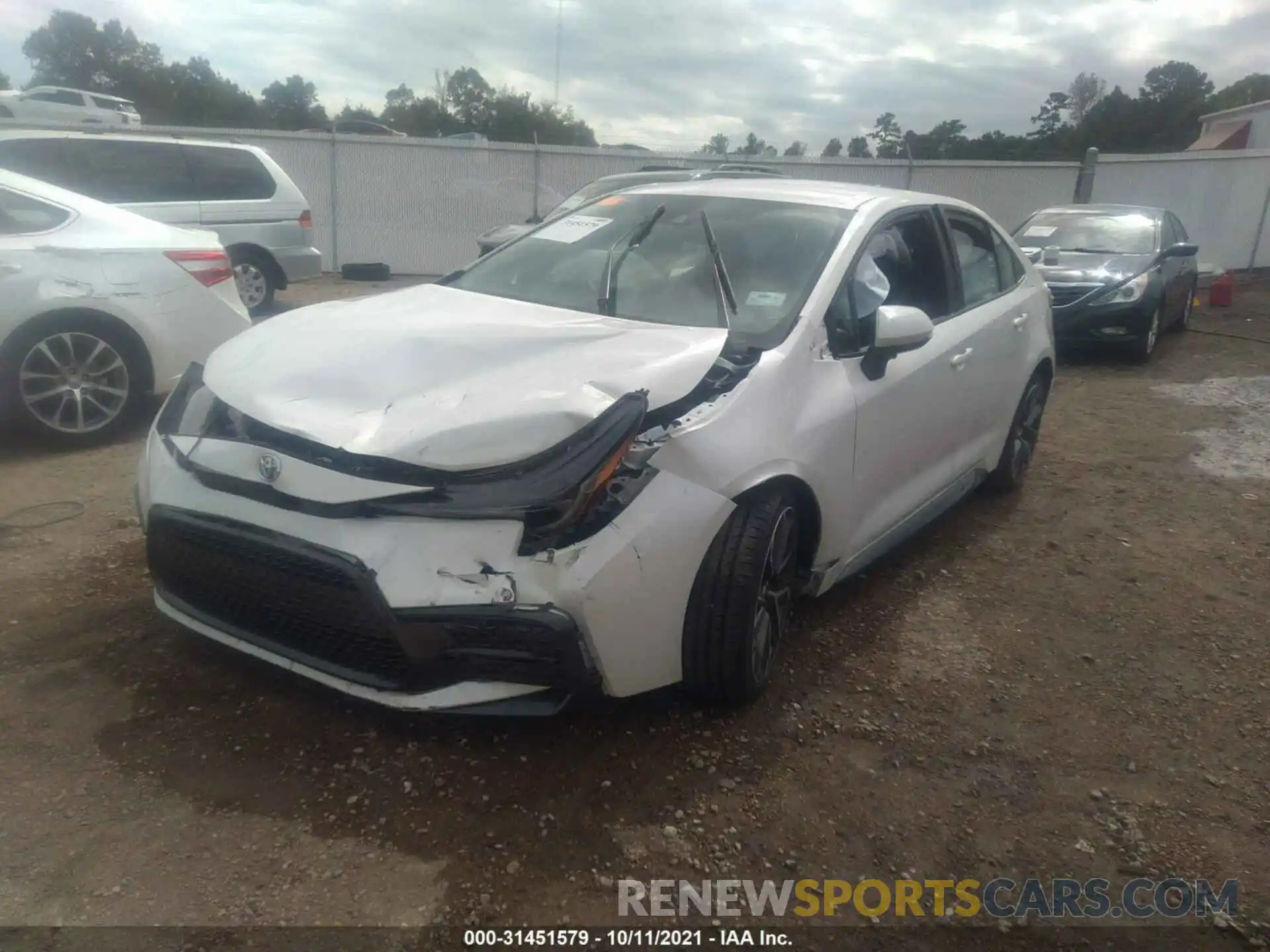 6 Photograph of a damaged car 5YFS4RCE8LP044038 TOYOTA COROLLA 2020