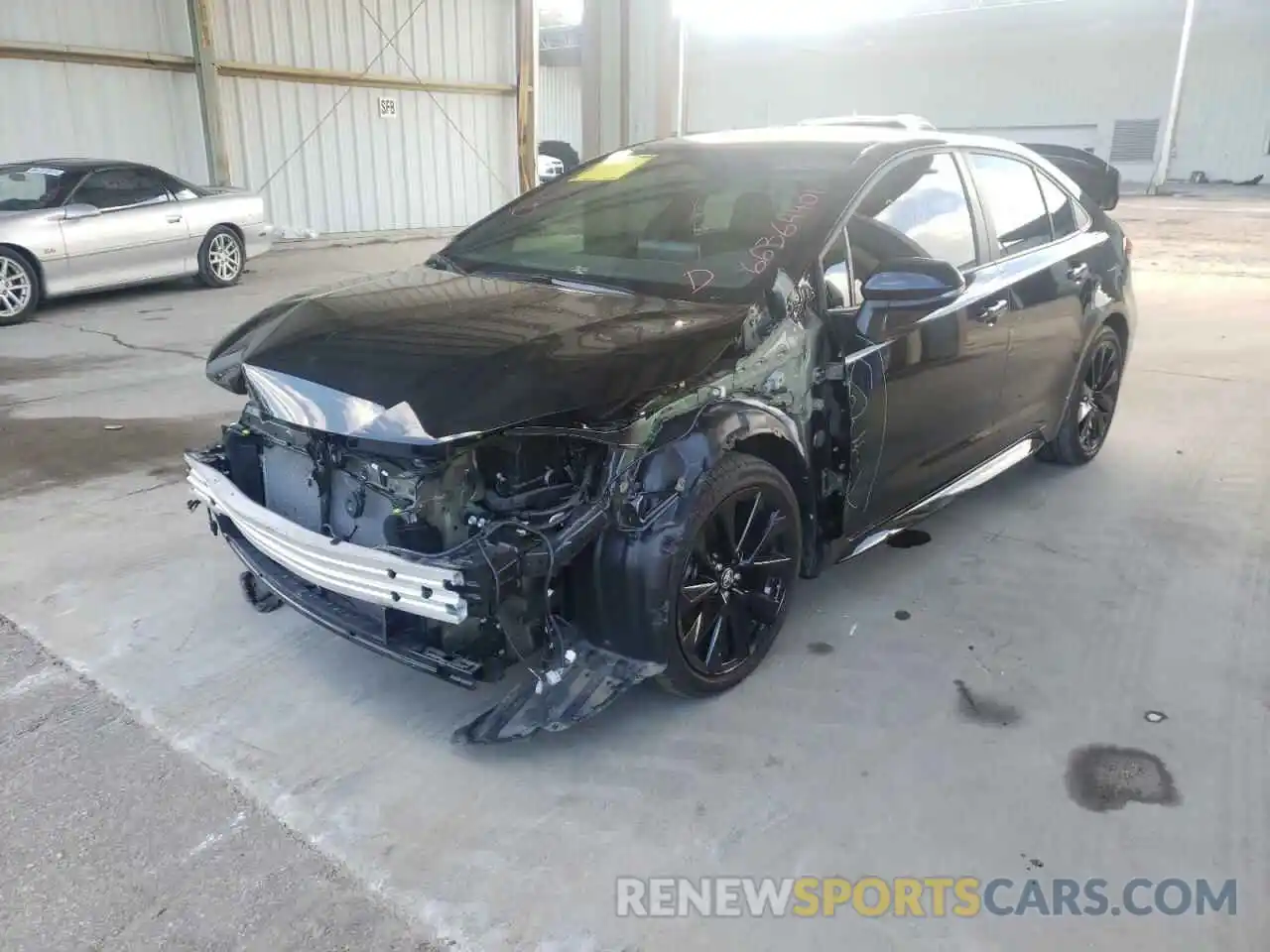 2 Photograph of a damaged car 5YFS4RCE8LP045030 TOYOTA COROLLA 2020